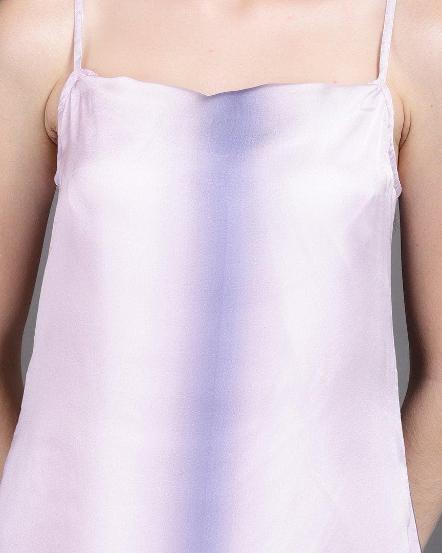 Ombre Print Slip Dress