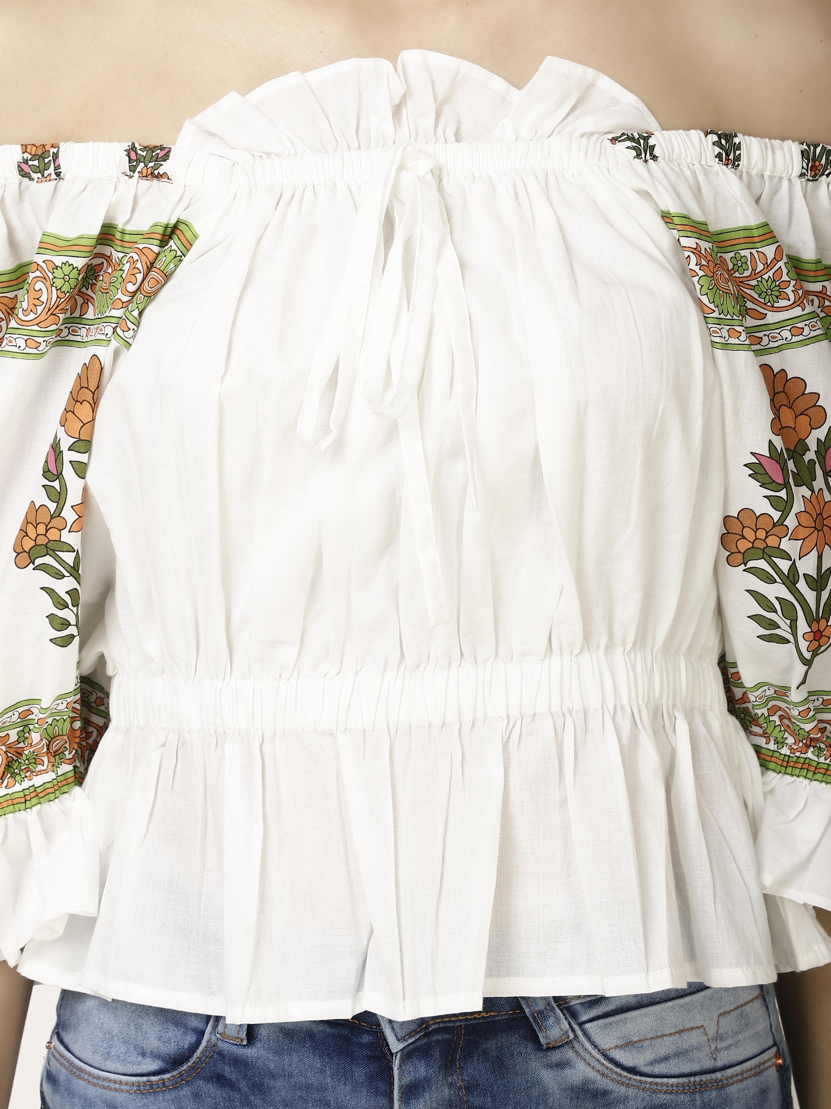 Off shoulder Womens Tops