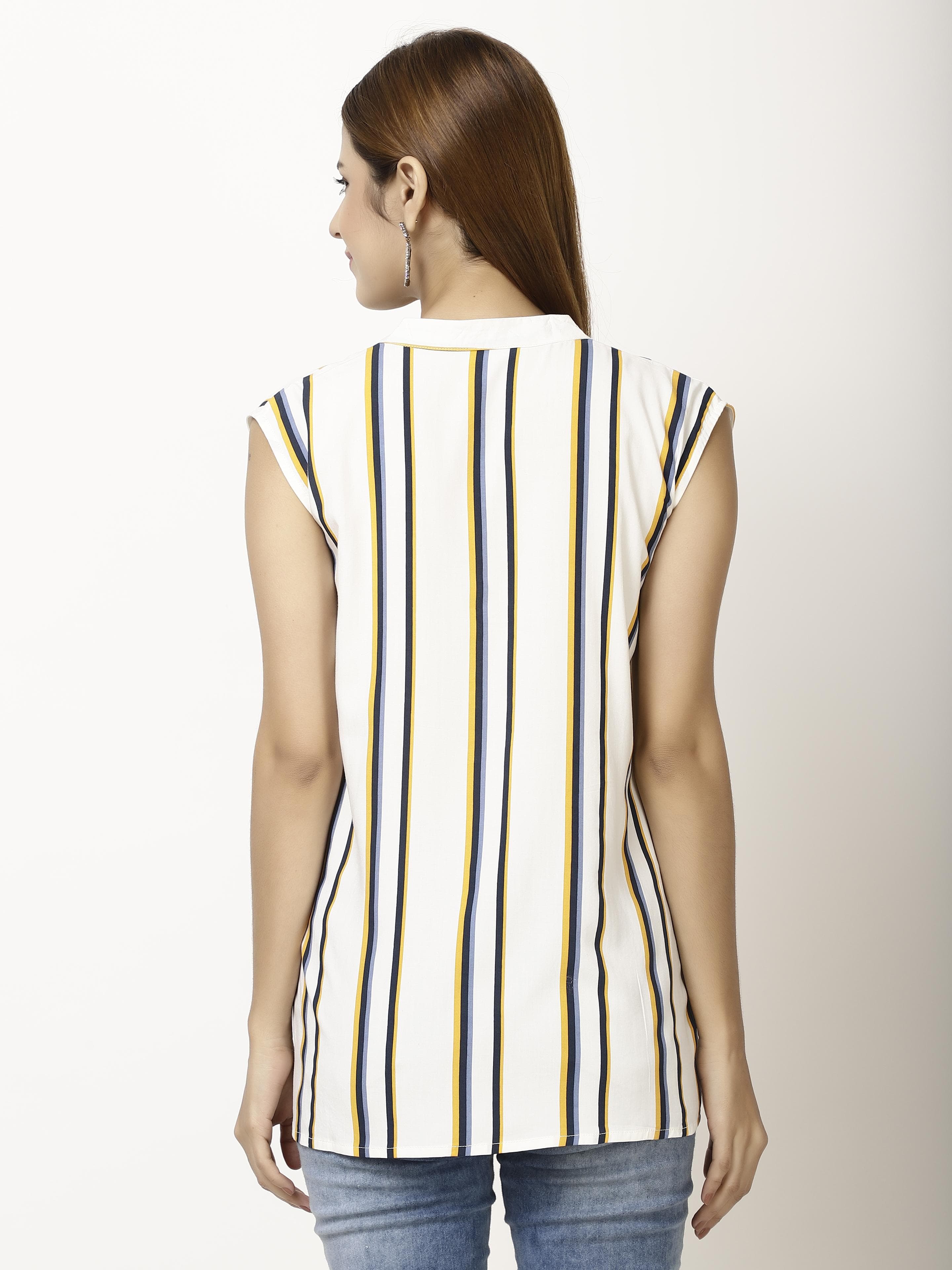 Striped Womens Tops
