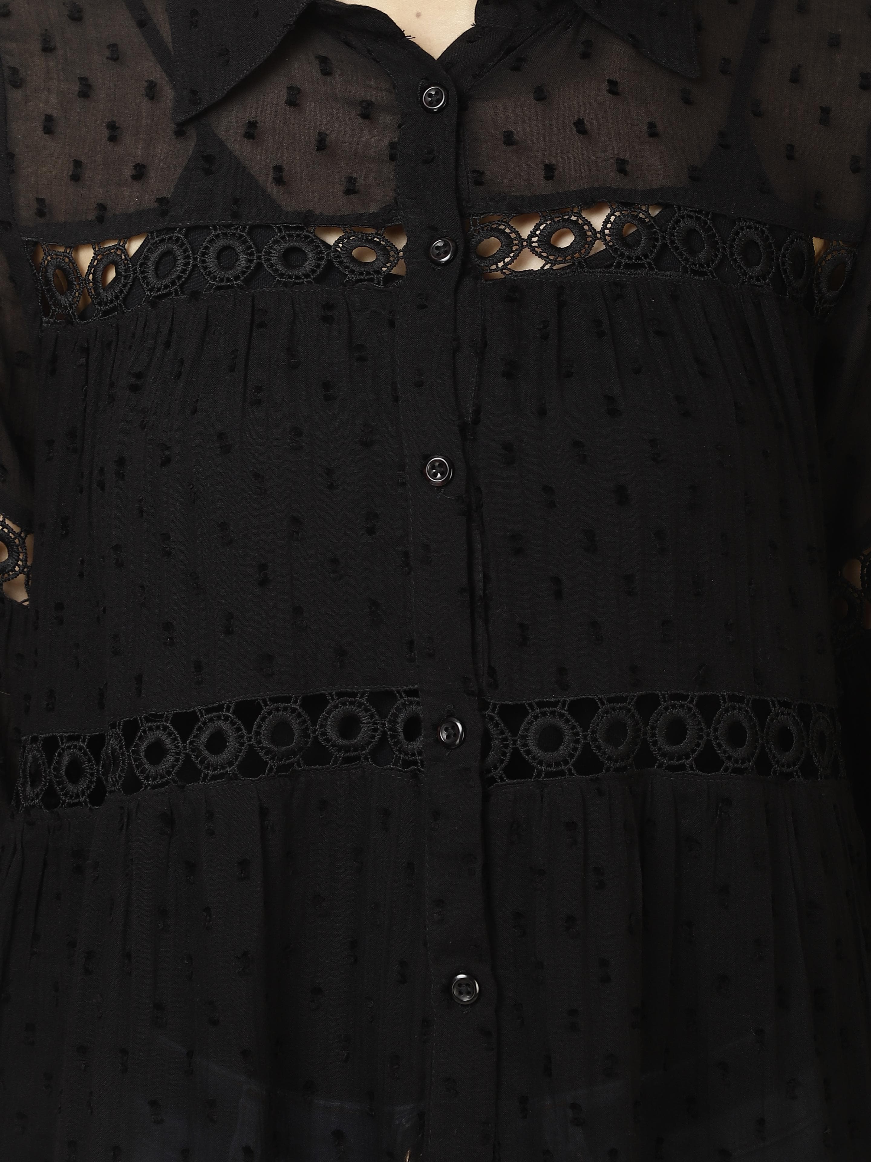 Dobby Womens Tops