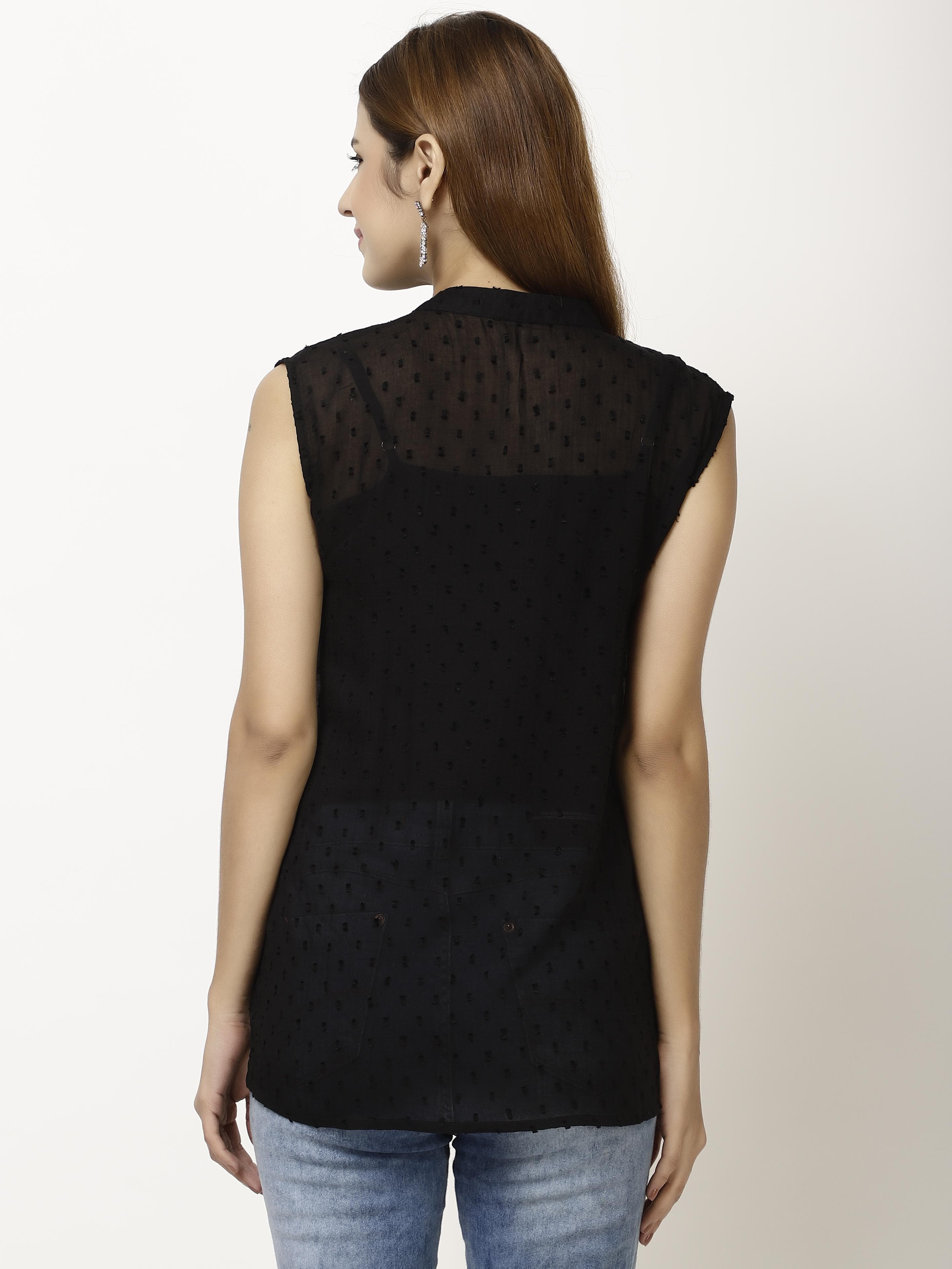 Dobby Womens Tops