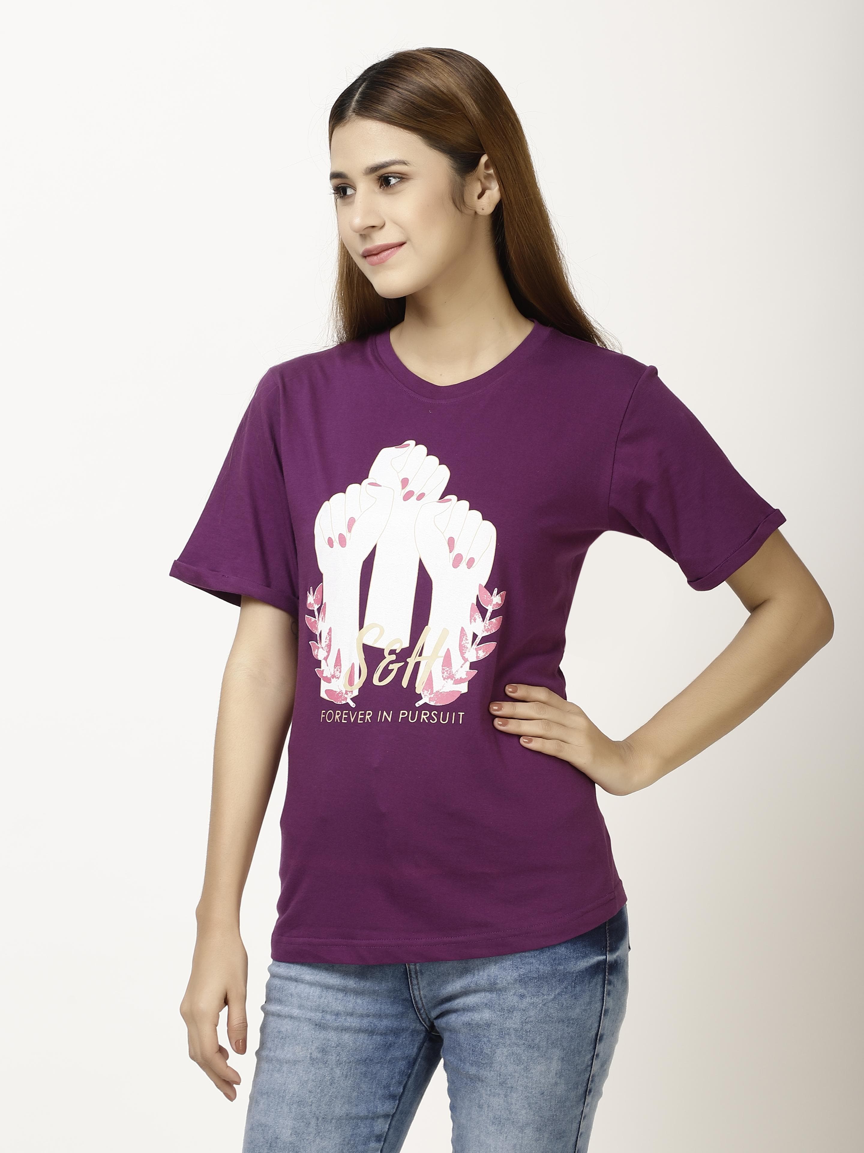 Round neck T-Shirt & Shirts
