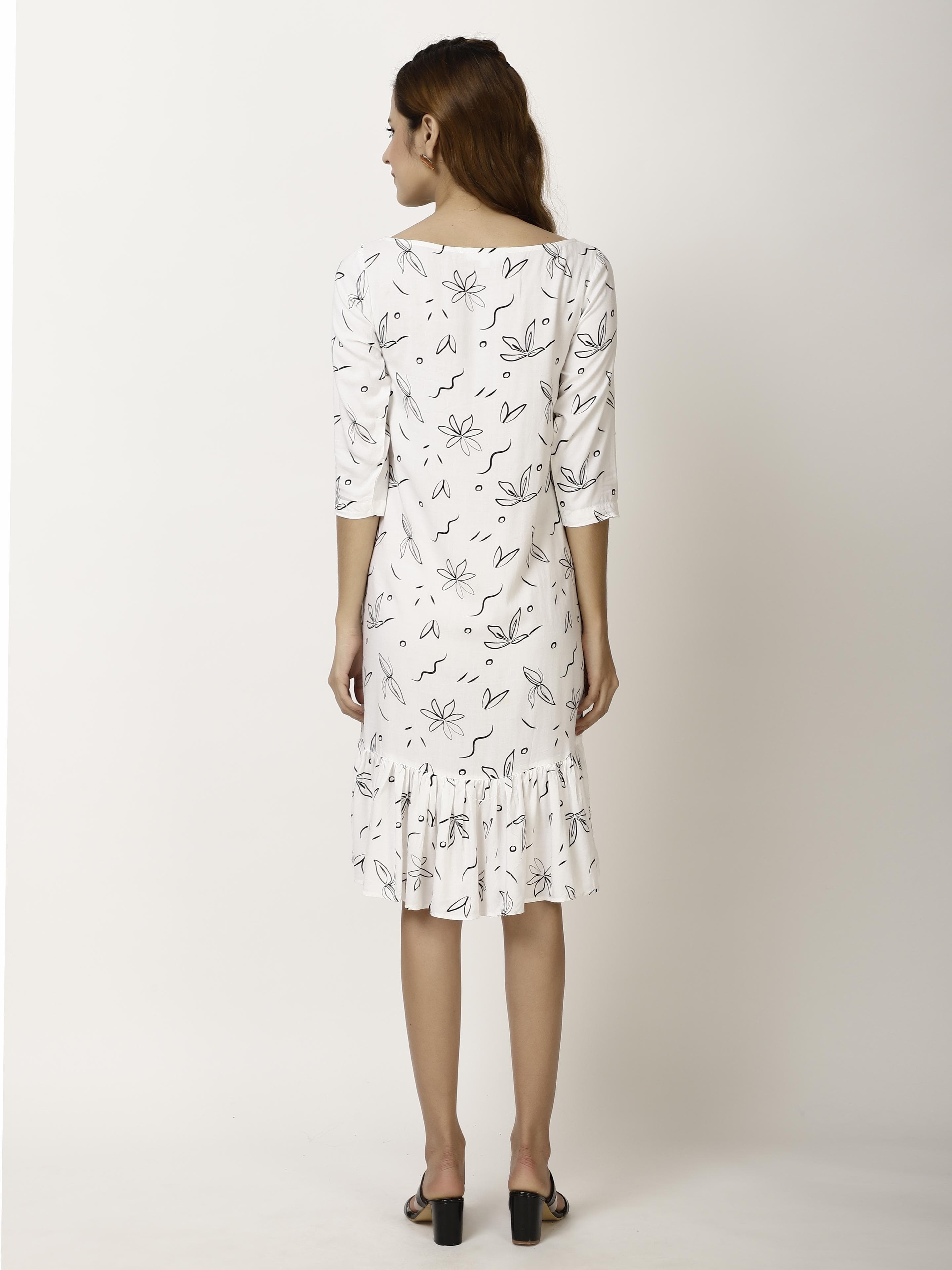 Bottom Ruffle Dresses