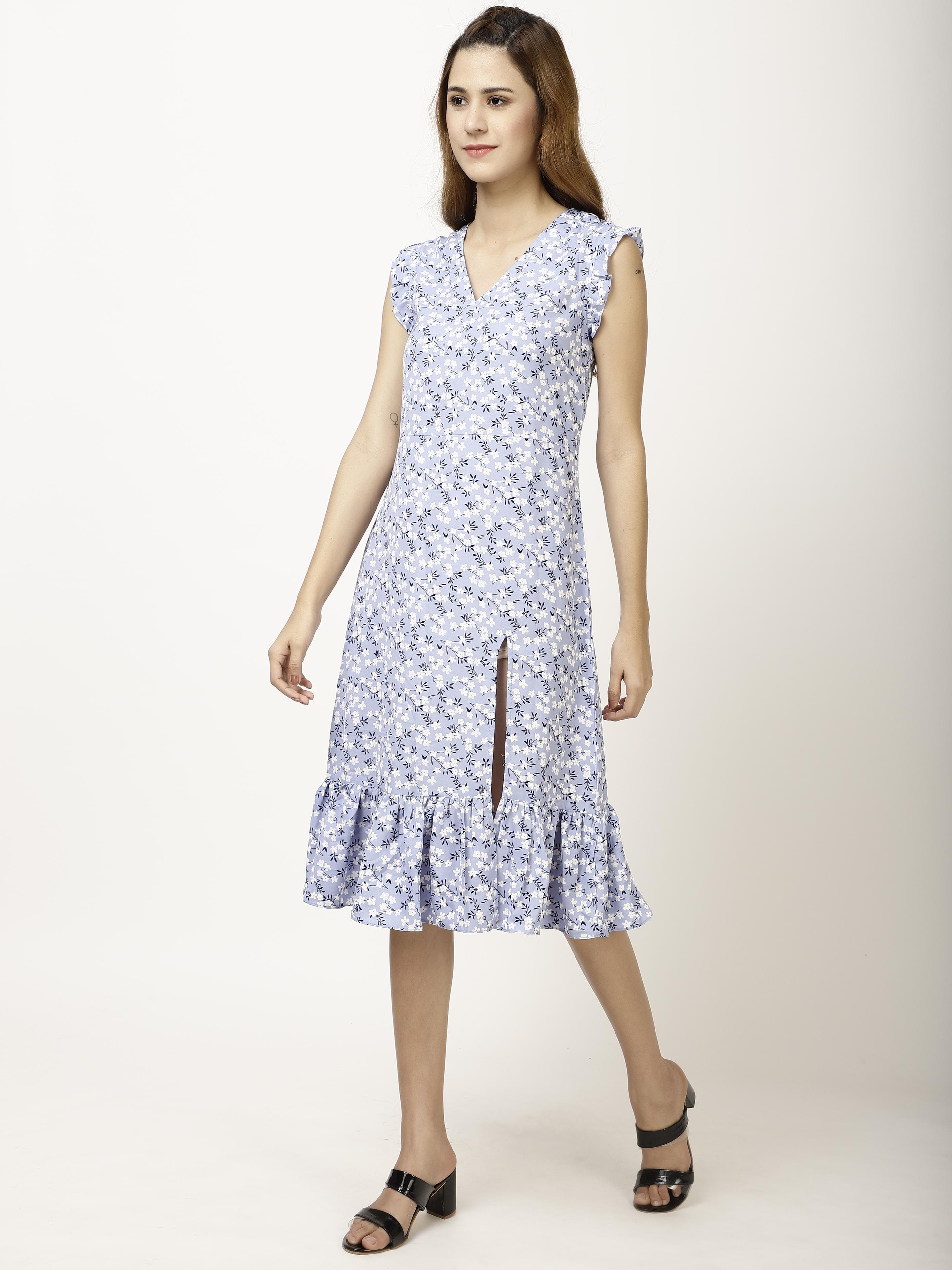 Side slit Dresses