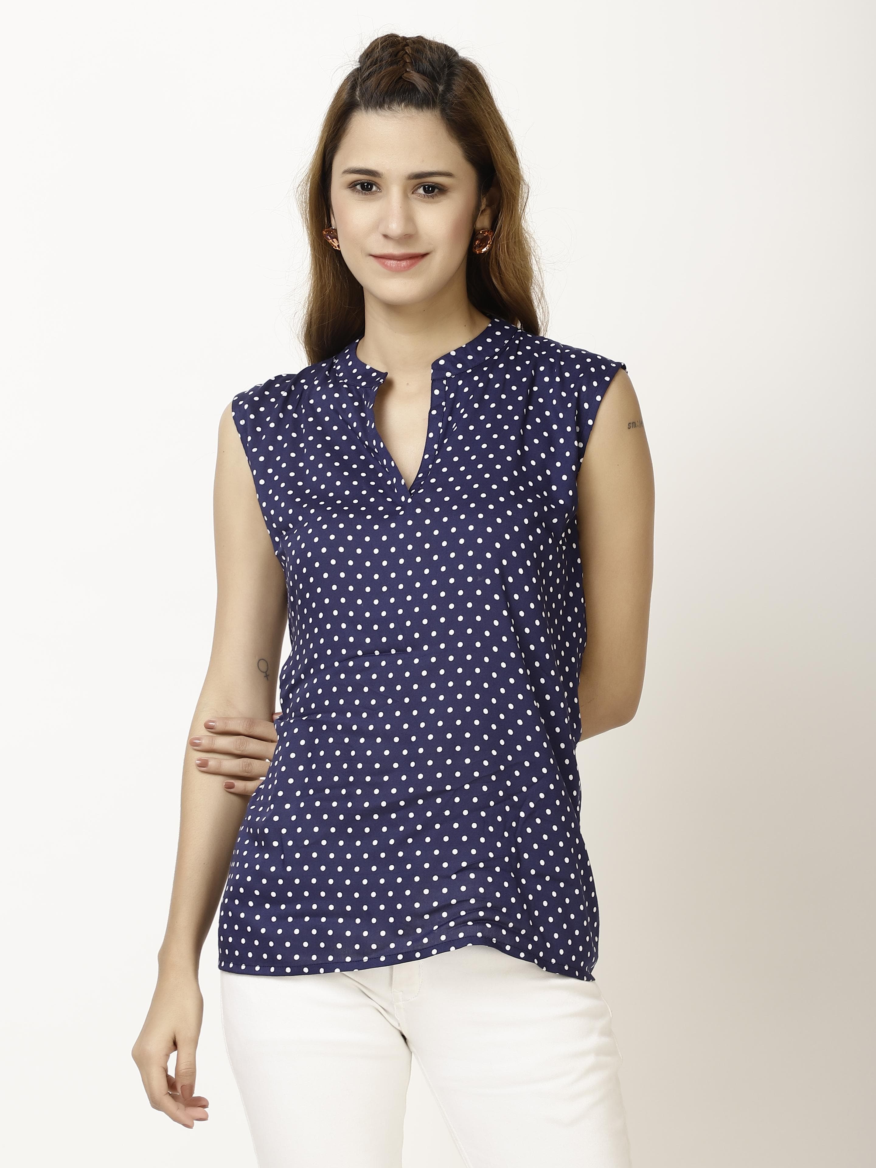Sleeve less Womens Tops