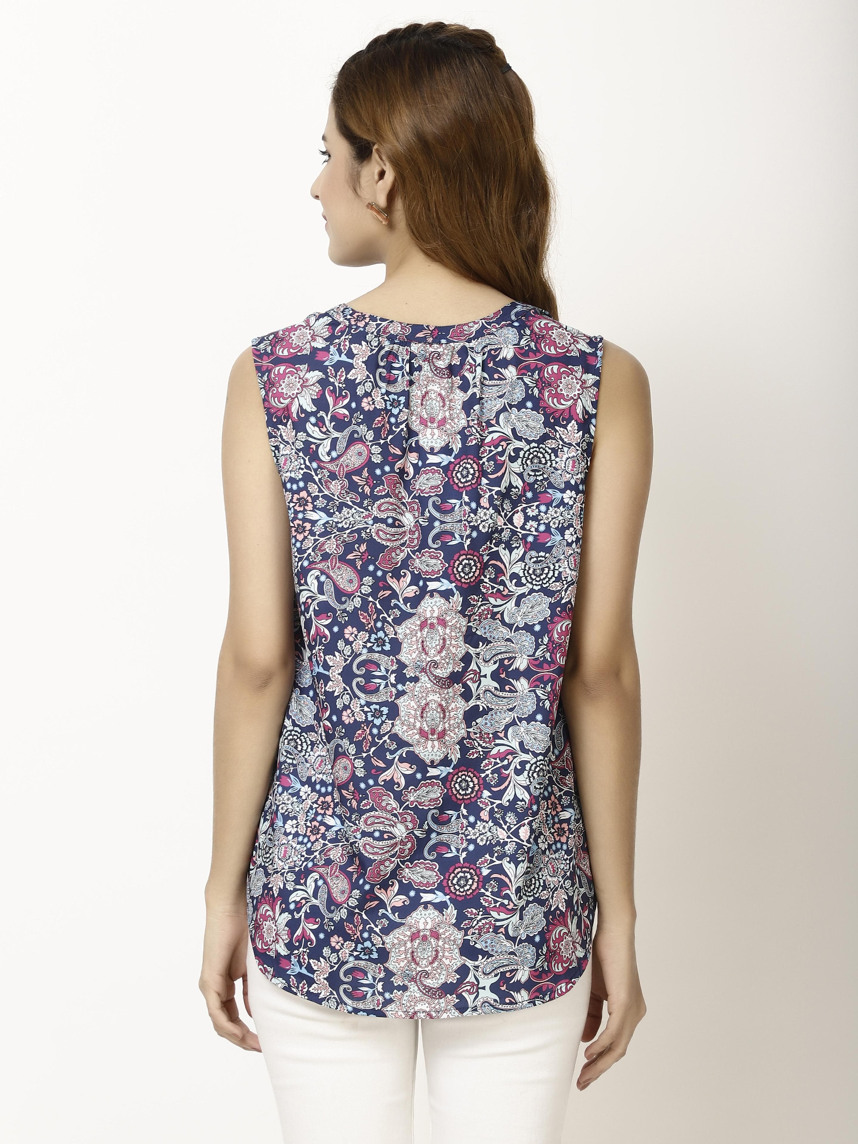 Sleeve less Womens Tops