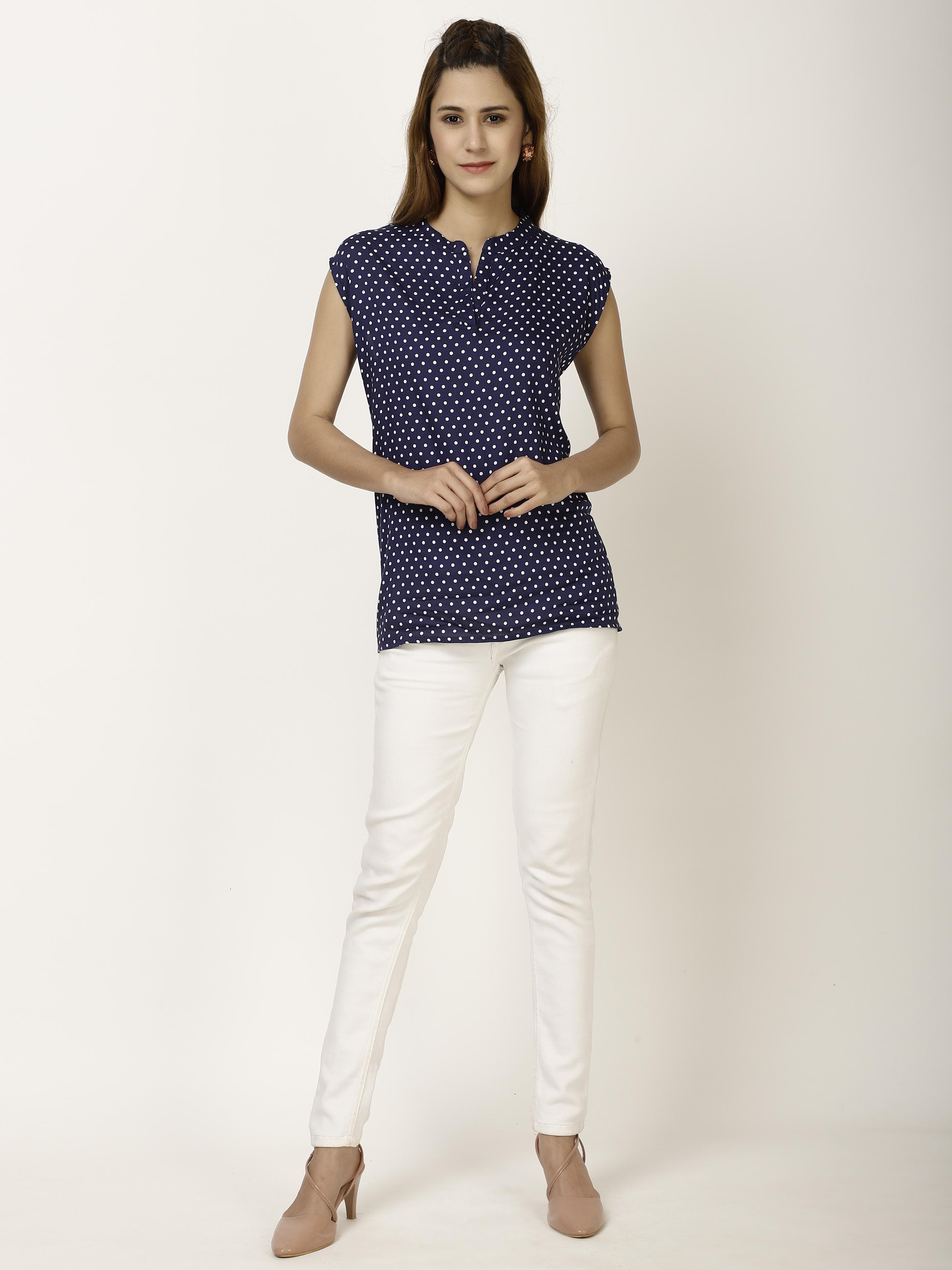 Sleeve less Womens Tops