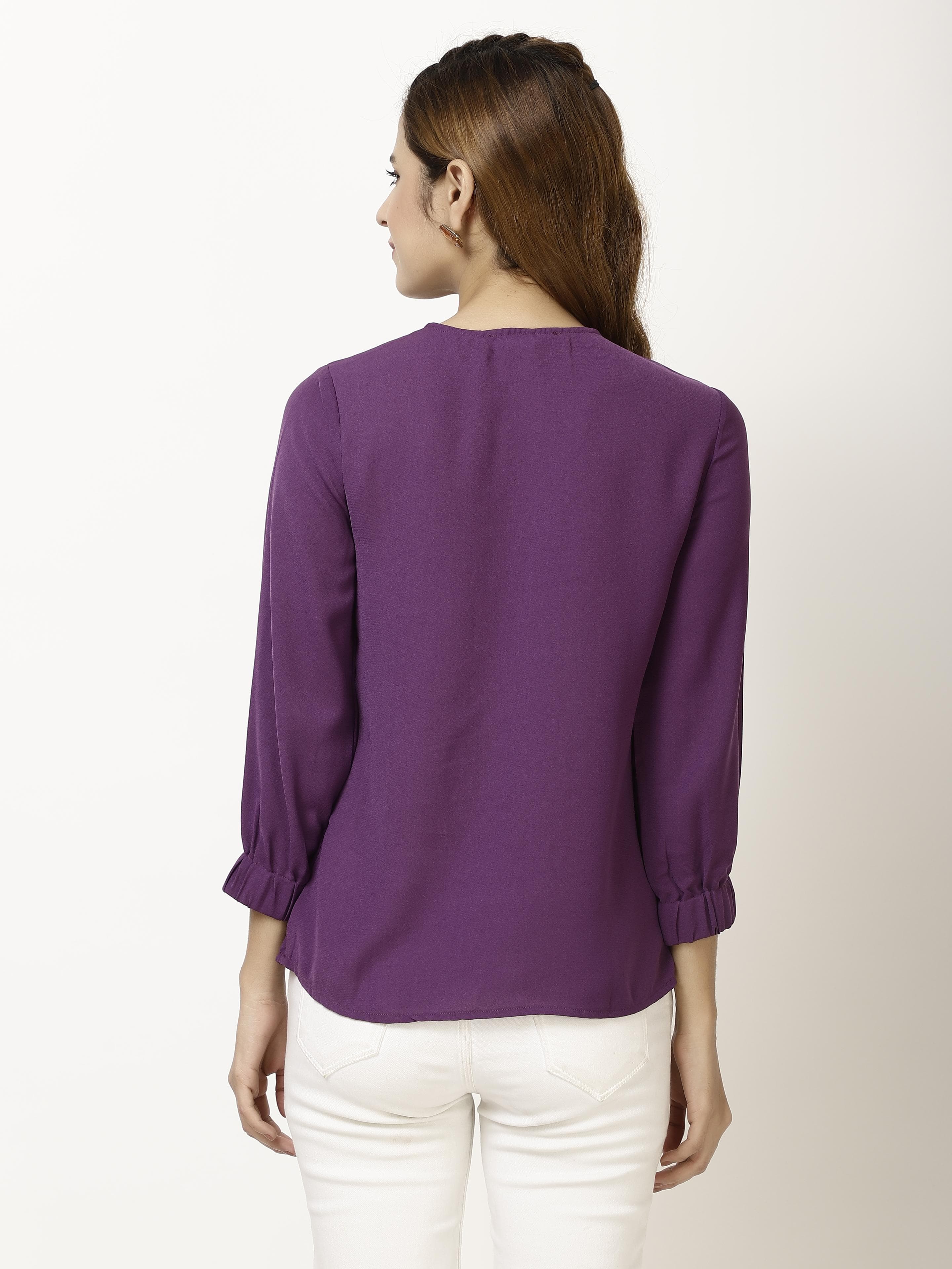 Solid Womens Tops