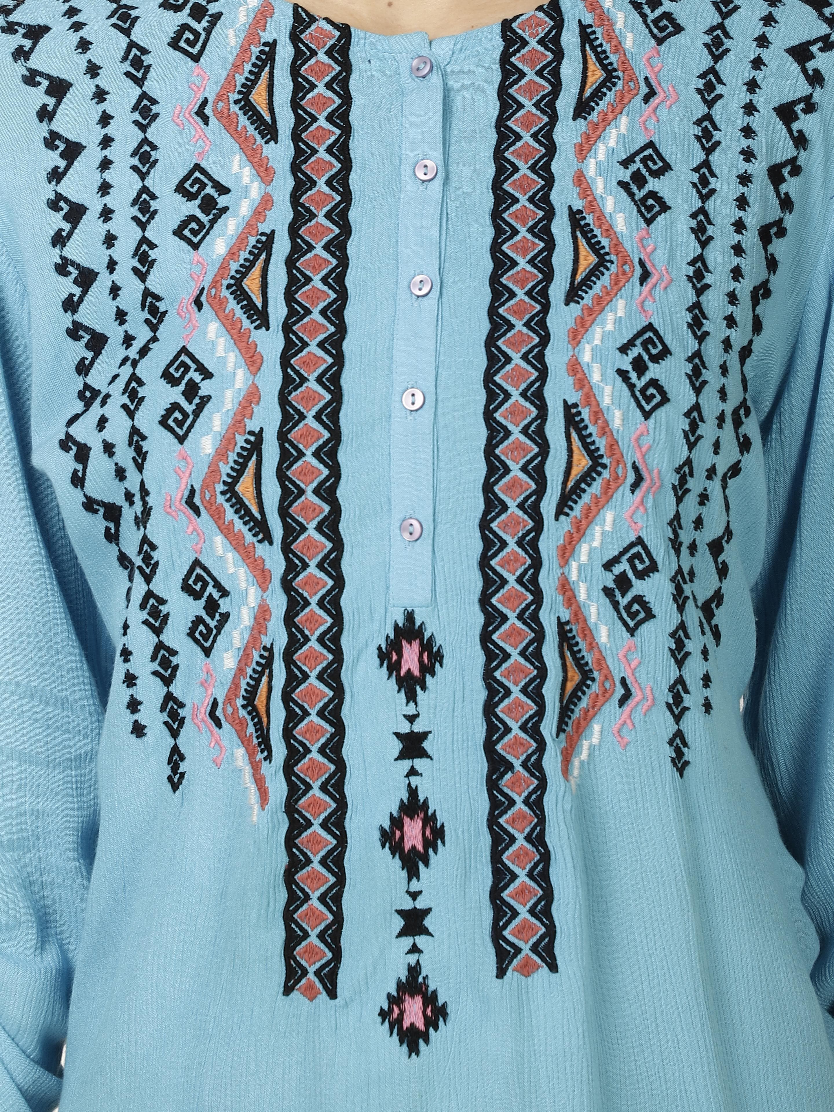 Embroidered Womens Tops