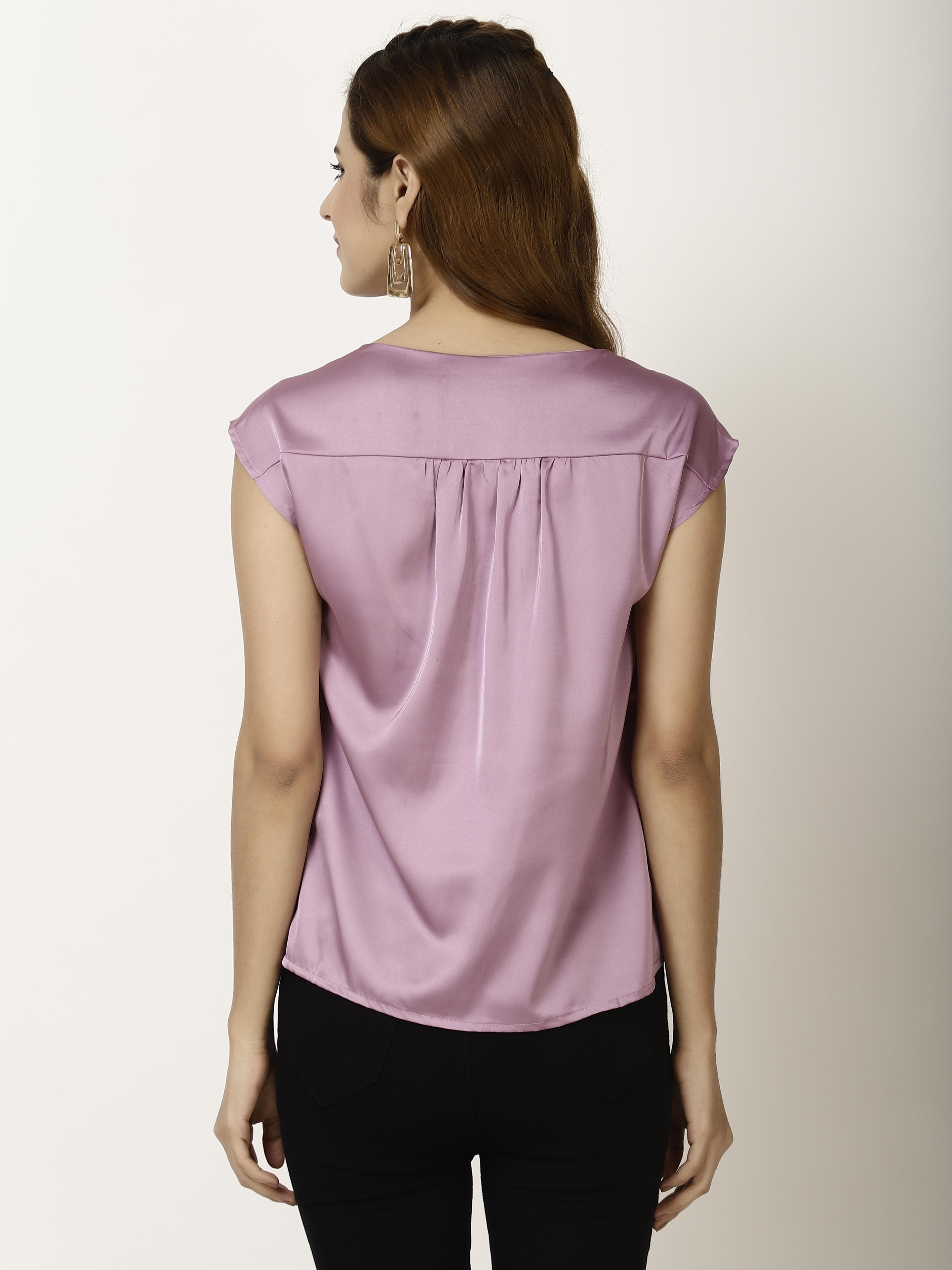 Satin silk Womens Tops