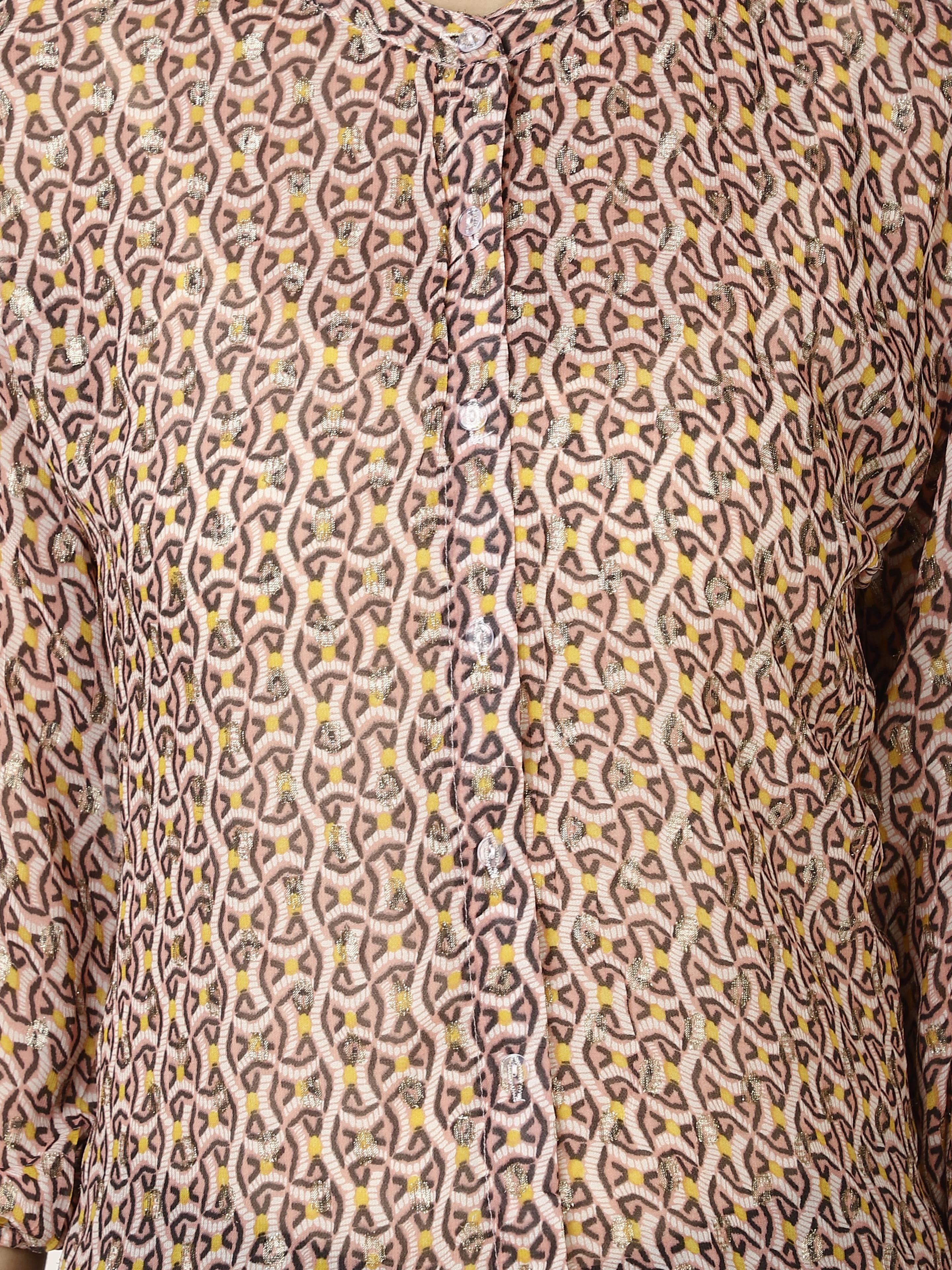 Chiffon long sleeve Womens Tops