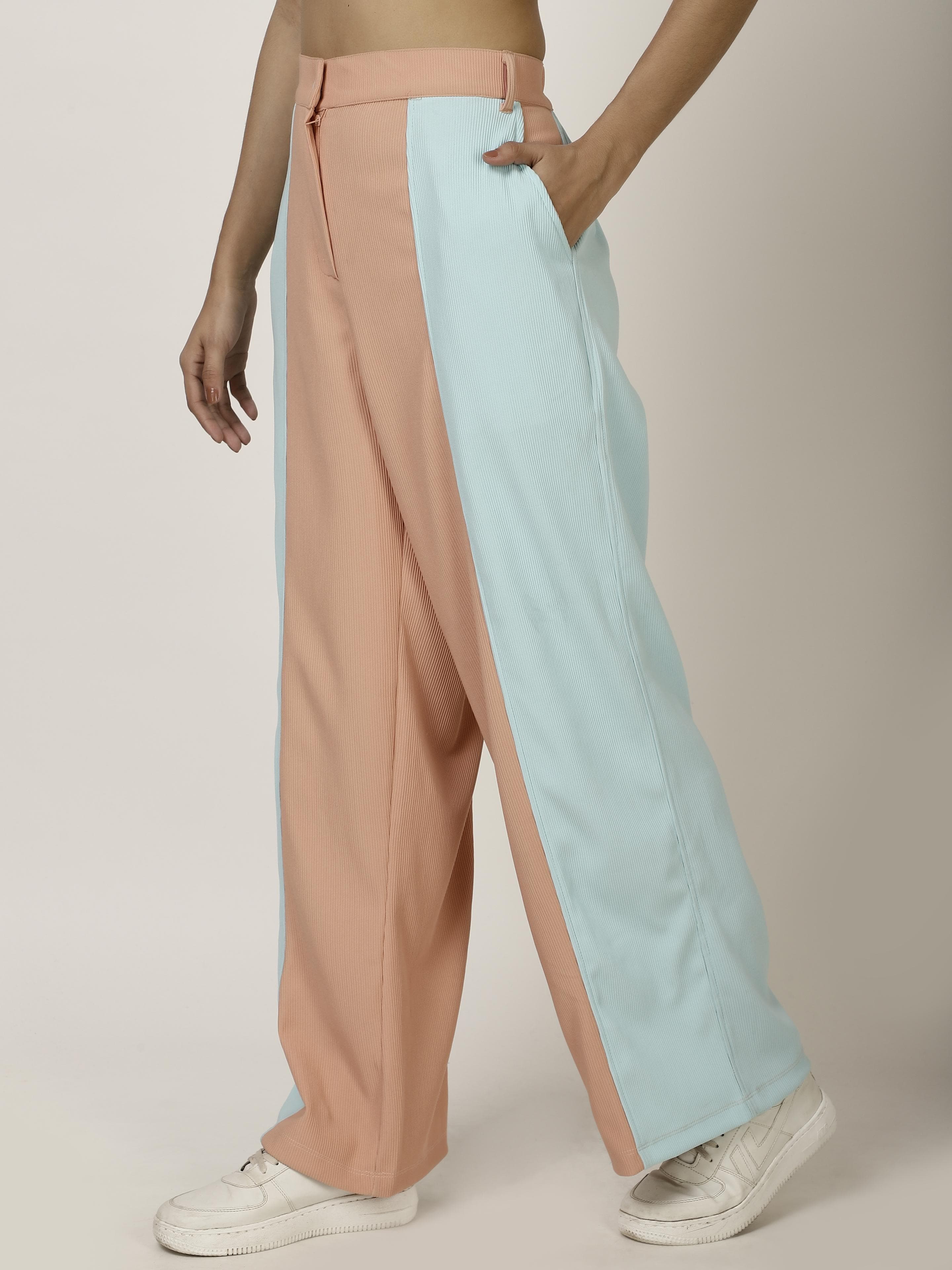 Two Color Trousers & Capris
