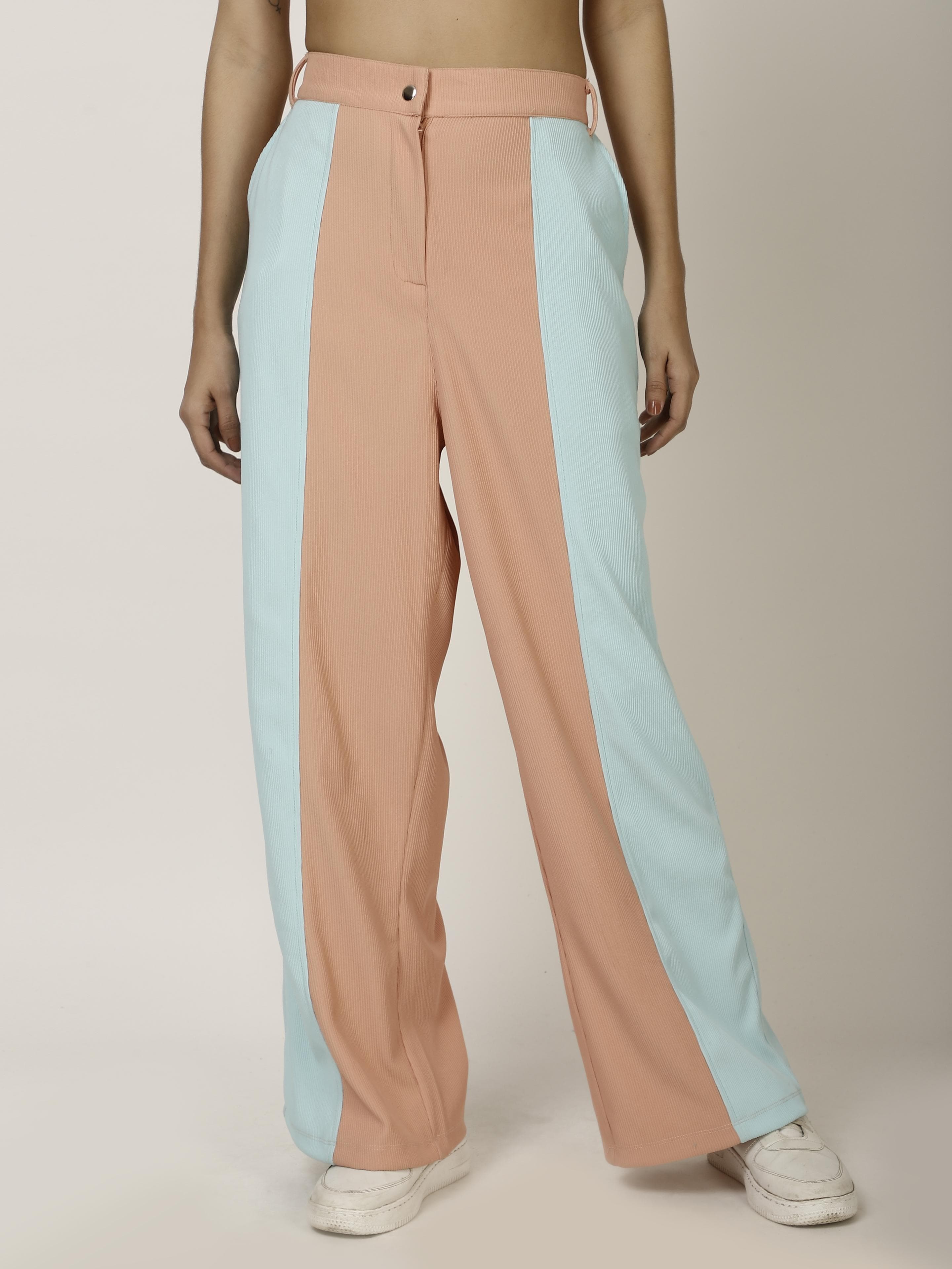 Two Color Trousers & Capris