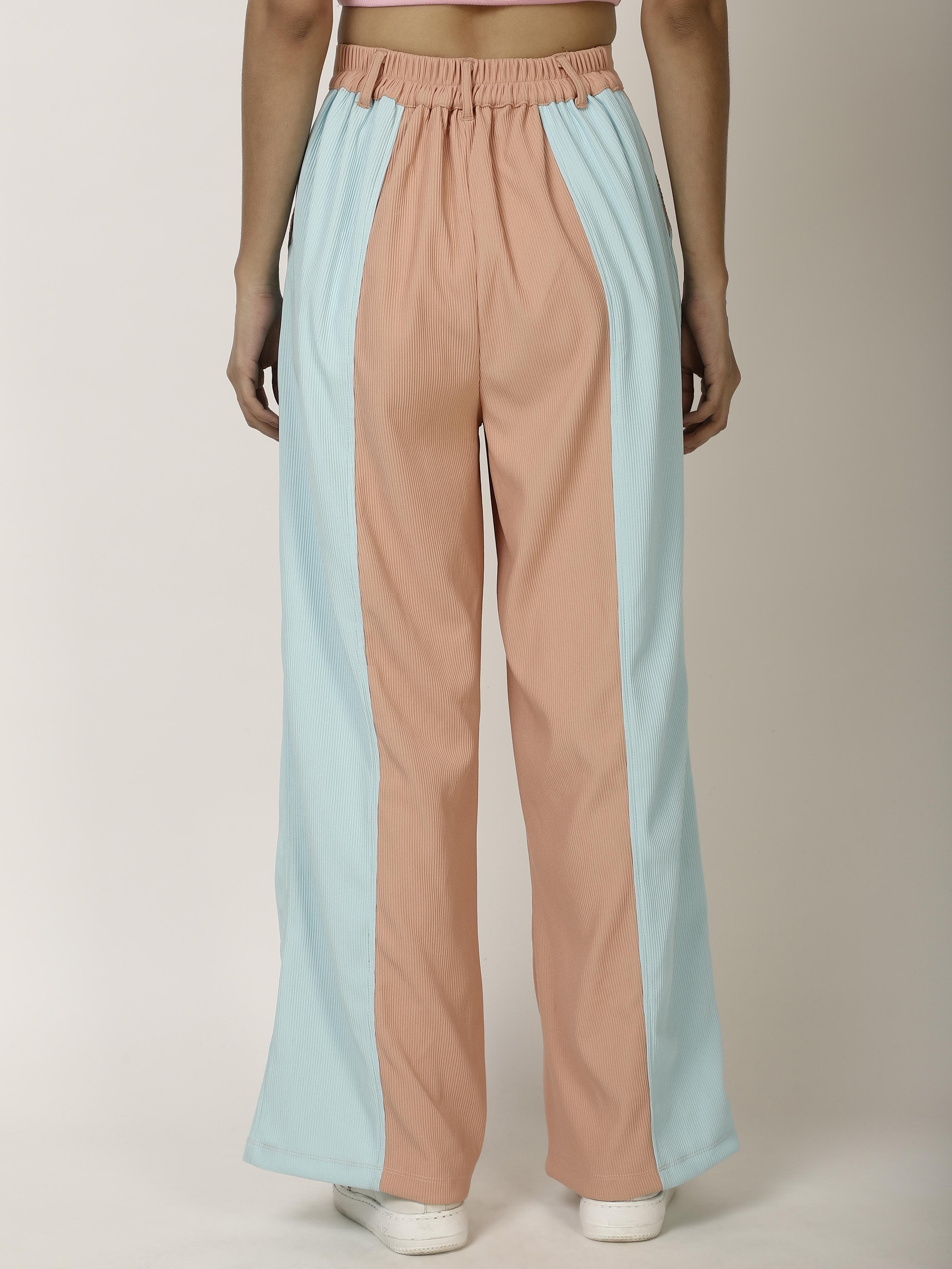 Two Color Trousers & Capris