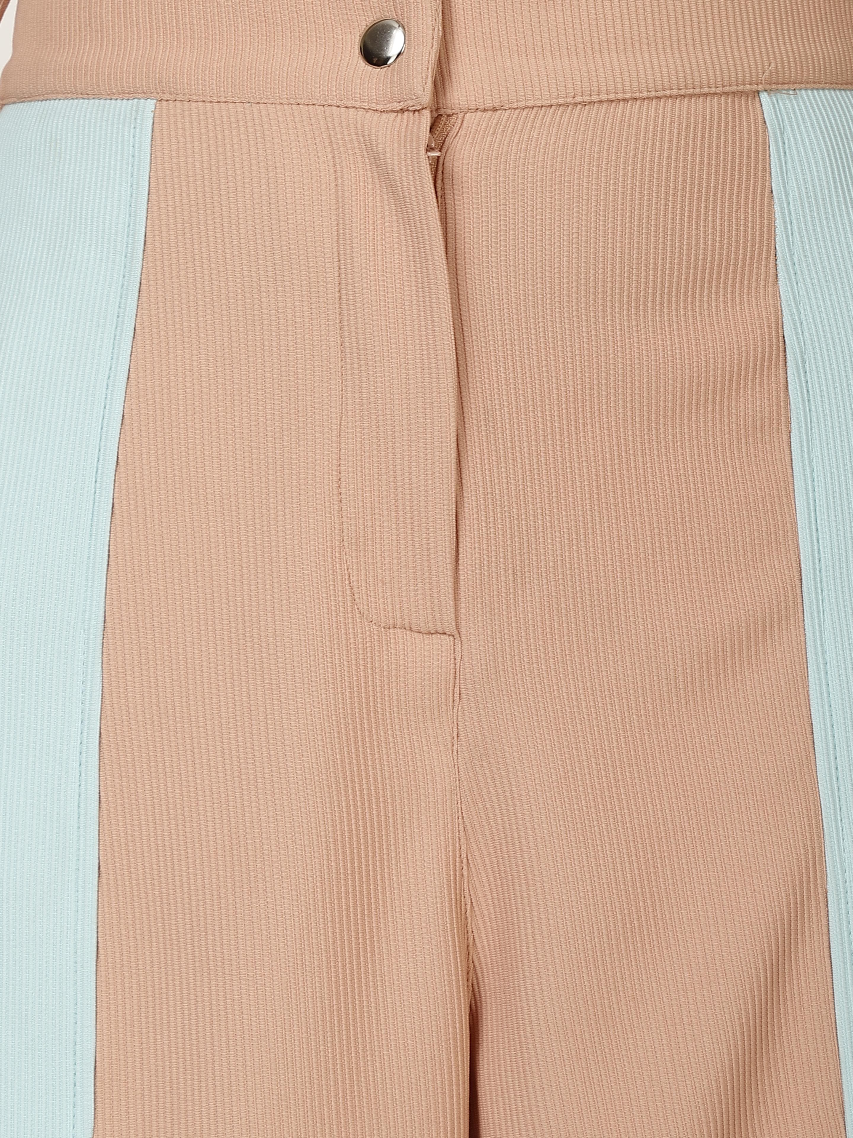 Two Color Trousers & Capris