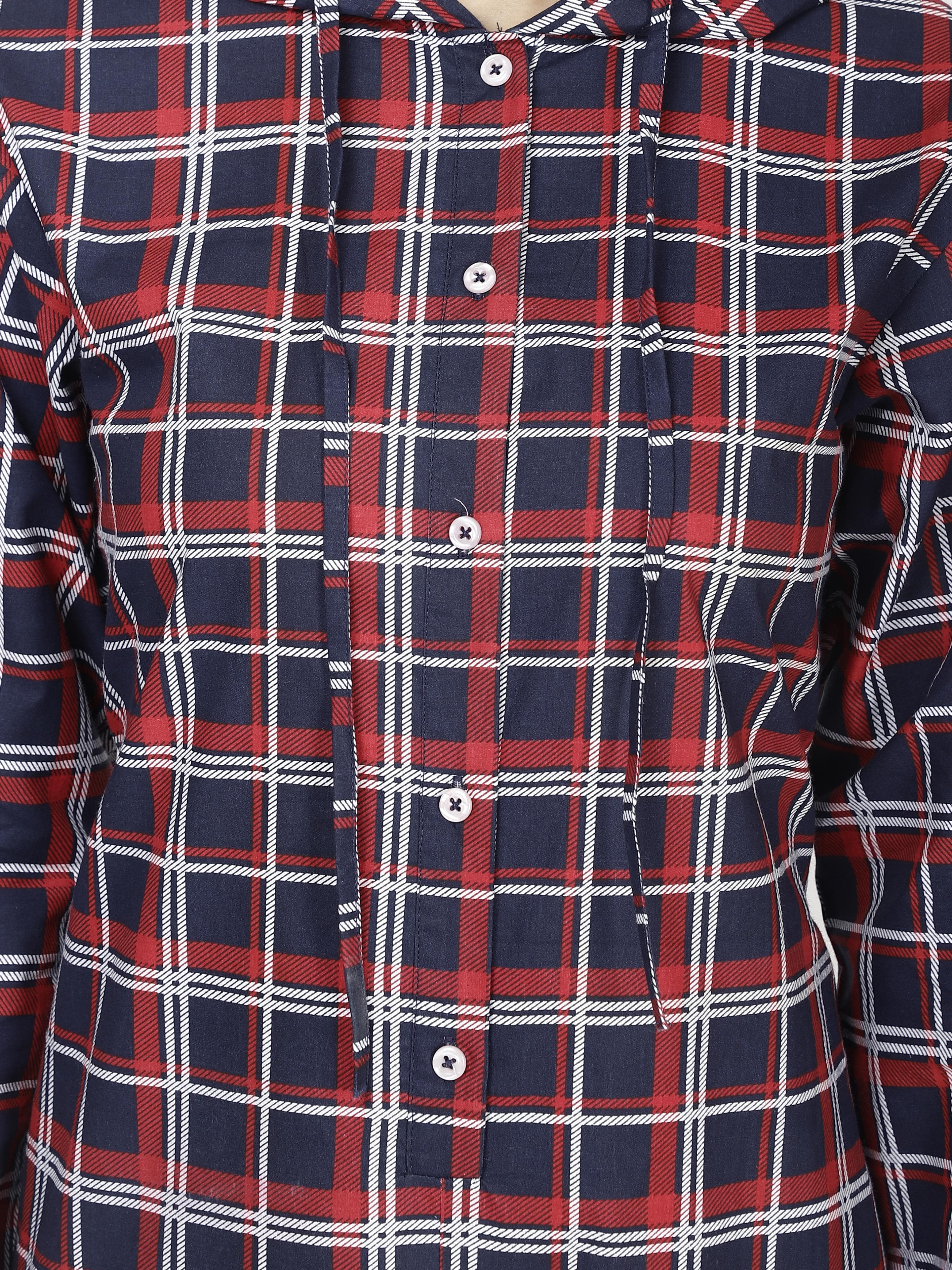 Checked Jumpsuit