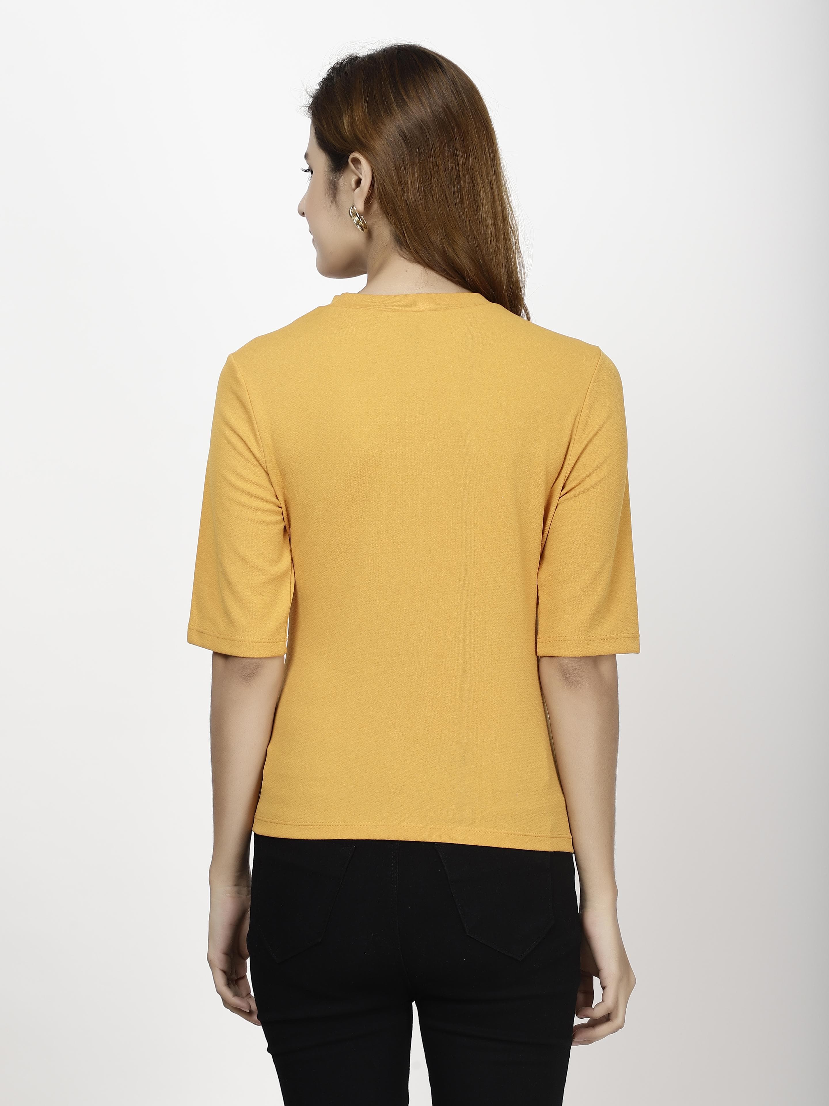 Elbow sleeve Womens Tops