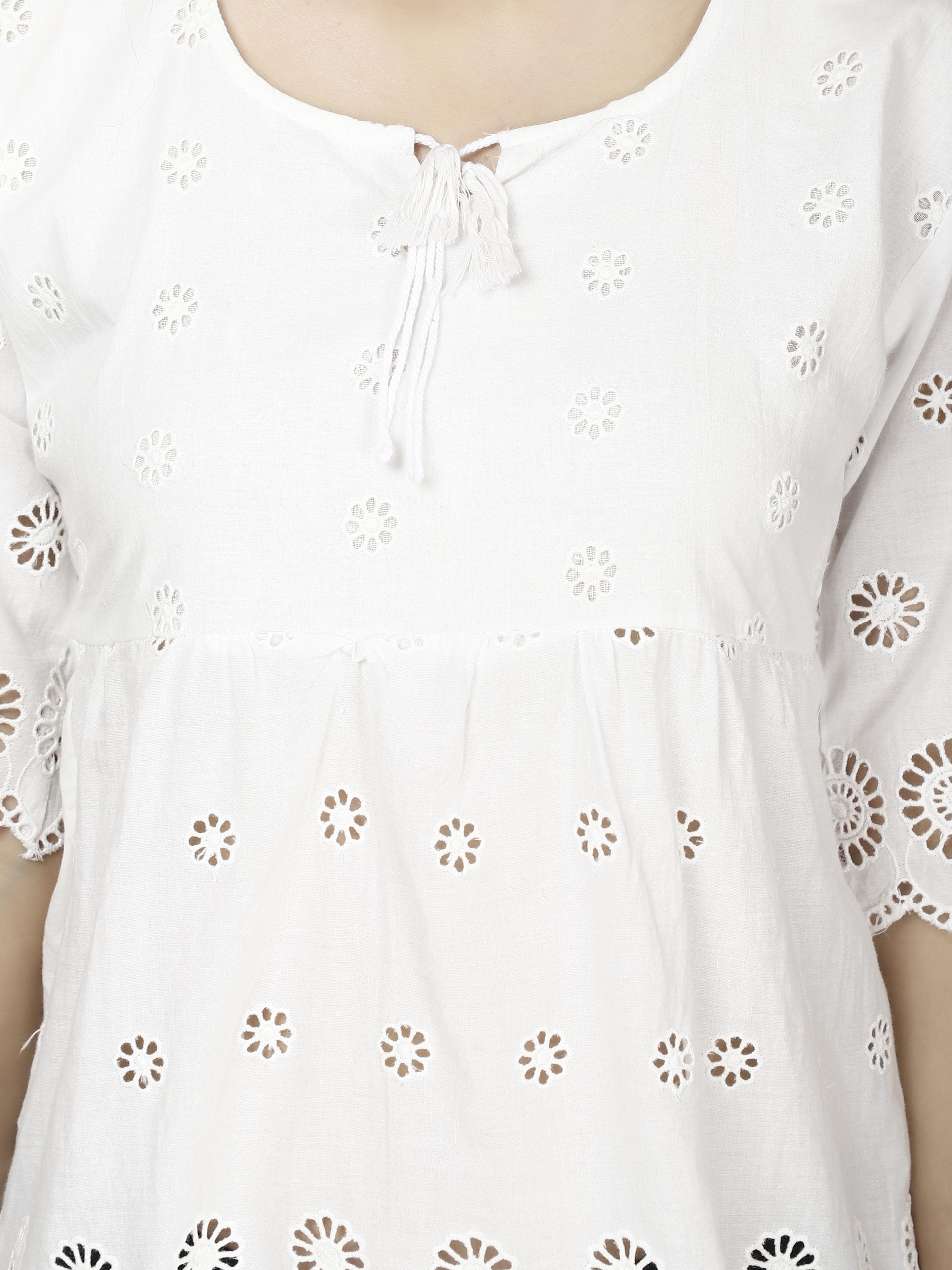 Chifley White Womens Tops