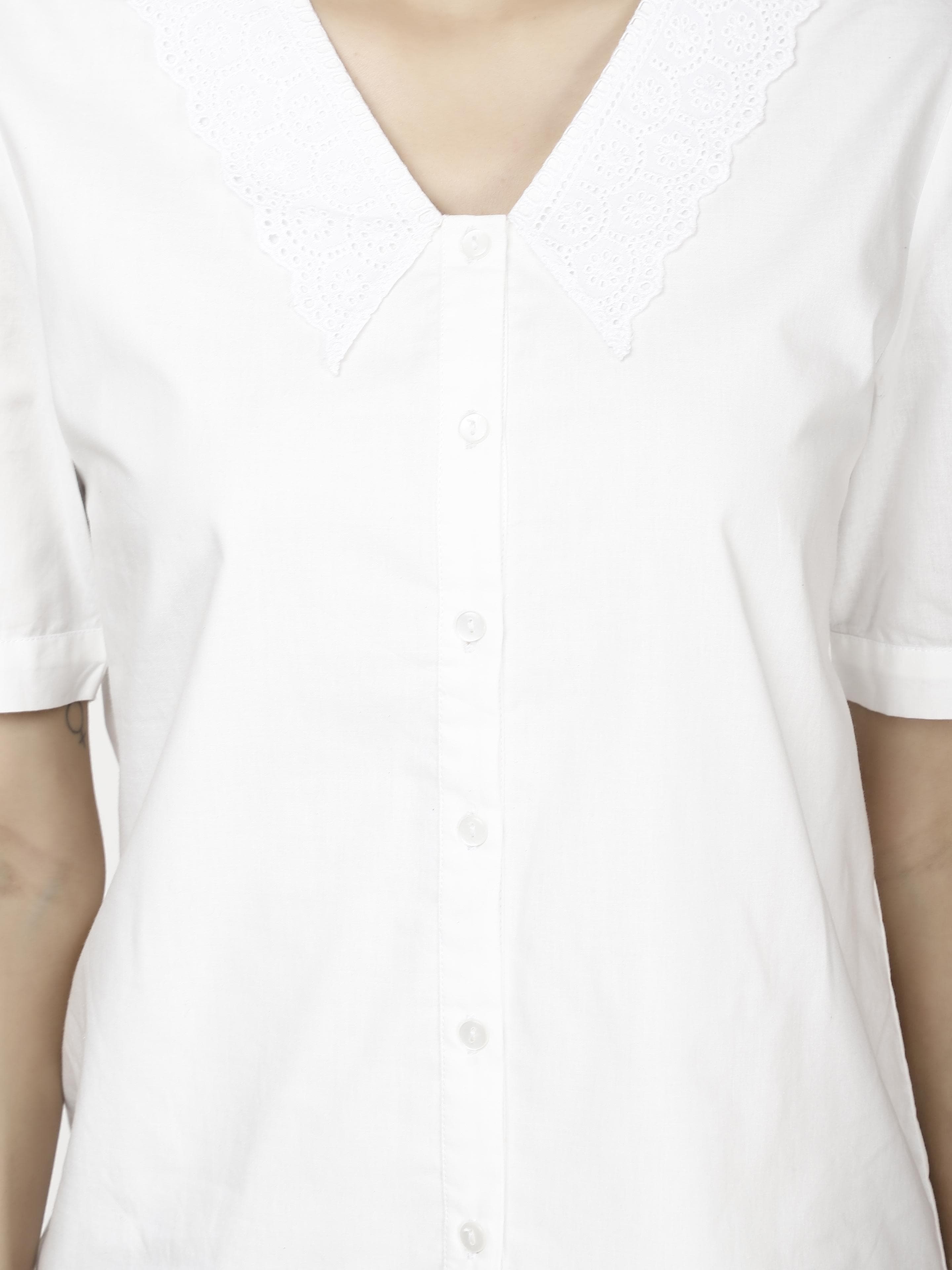 Puffer Sleeve Womens Tops