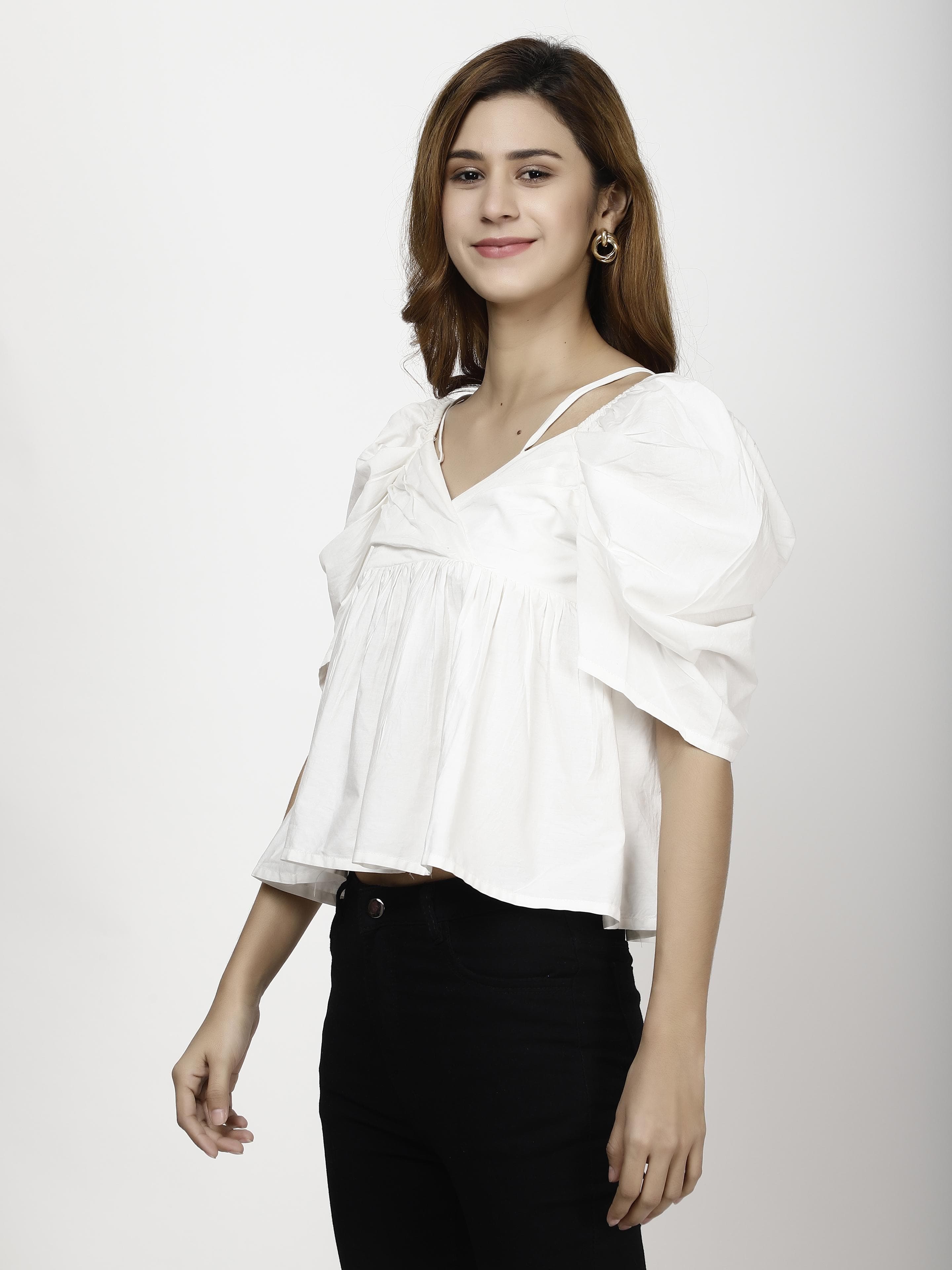 Flared Womens Tops