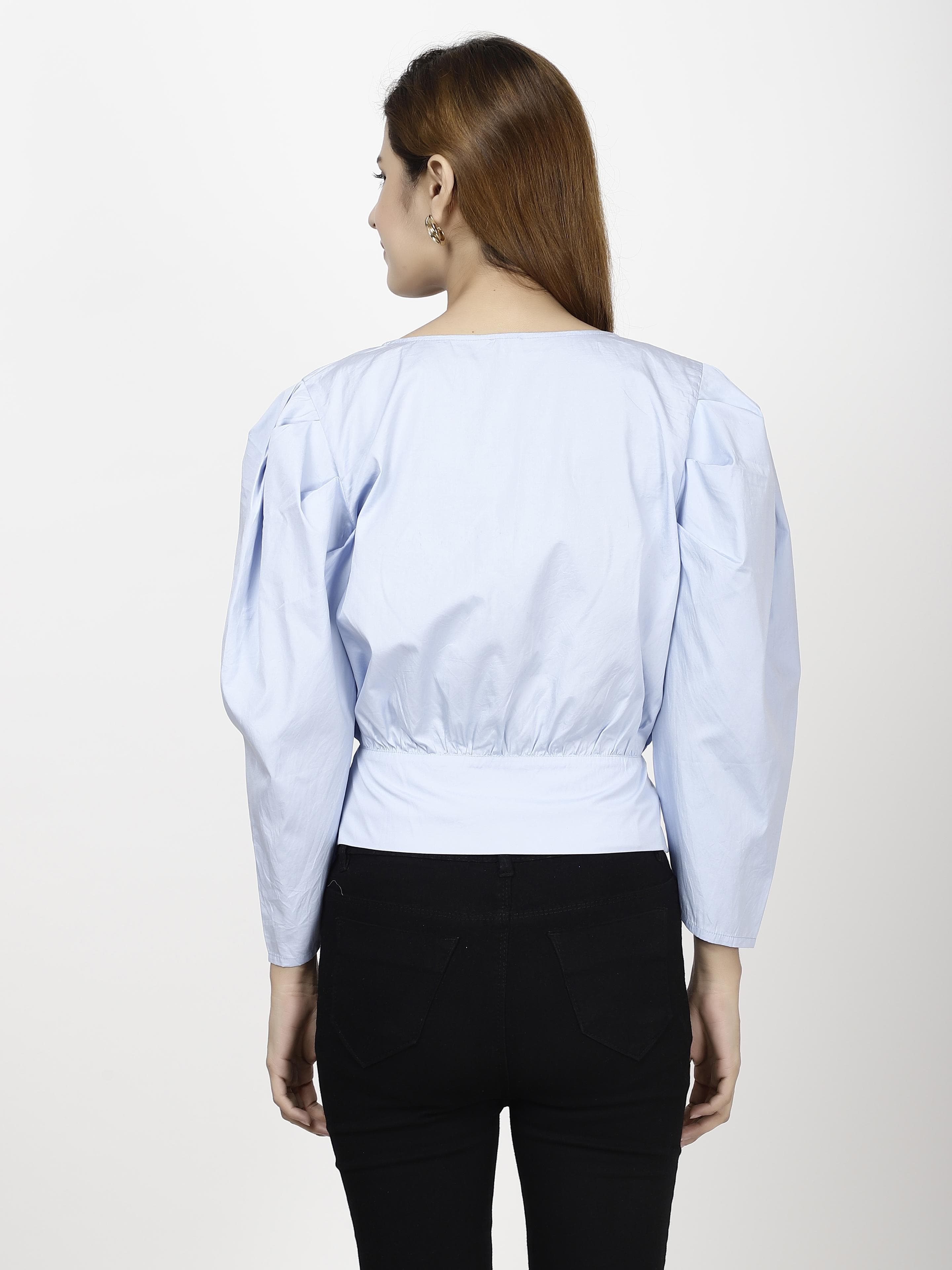 V-neck Womens Tops