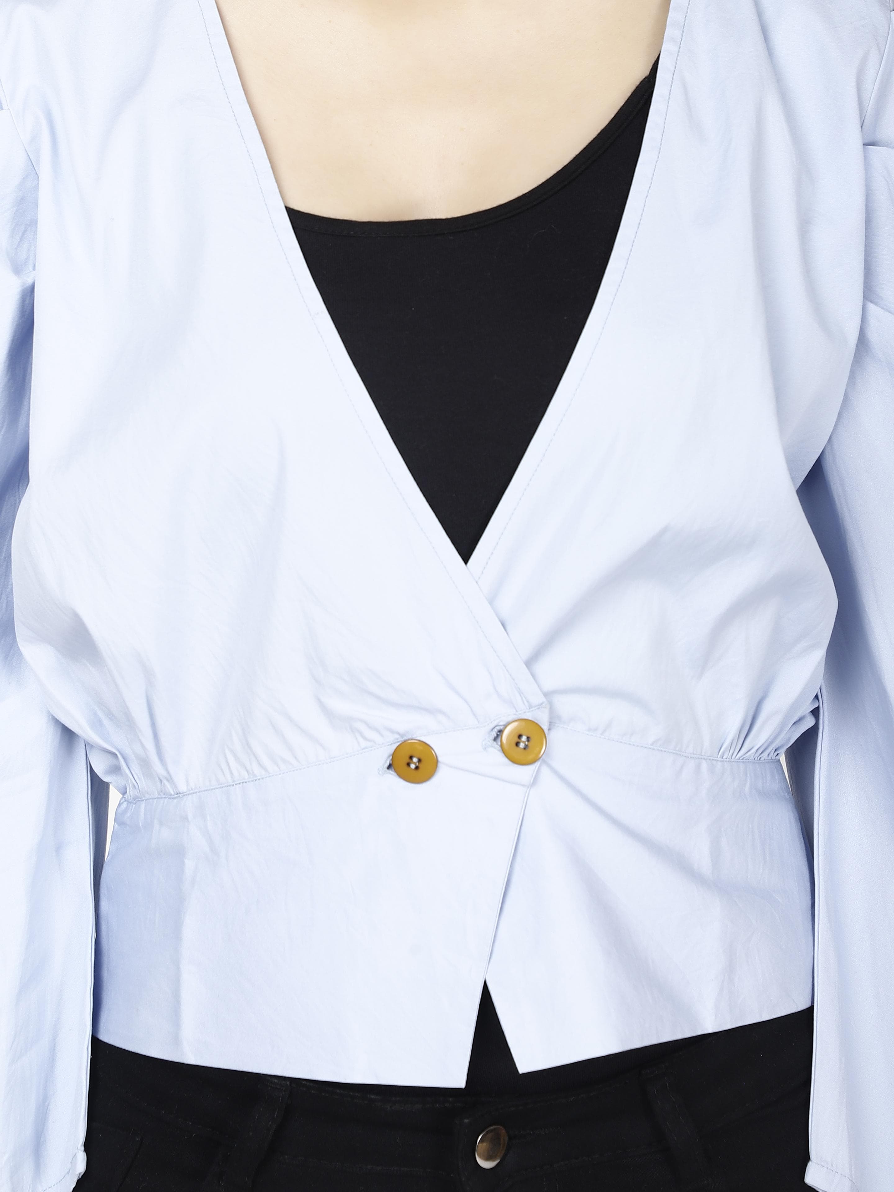 V-neck Womens Tops