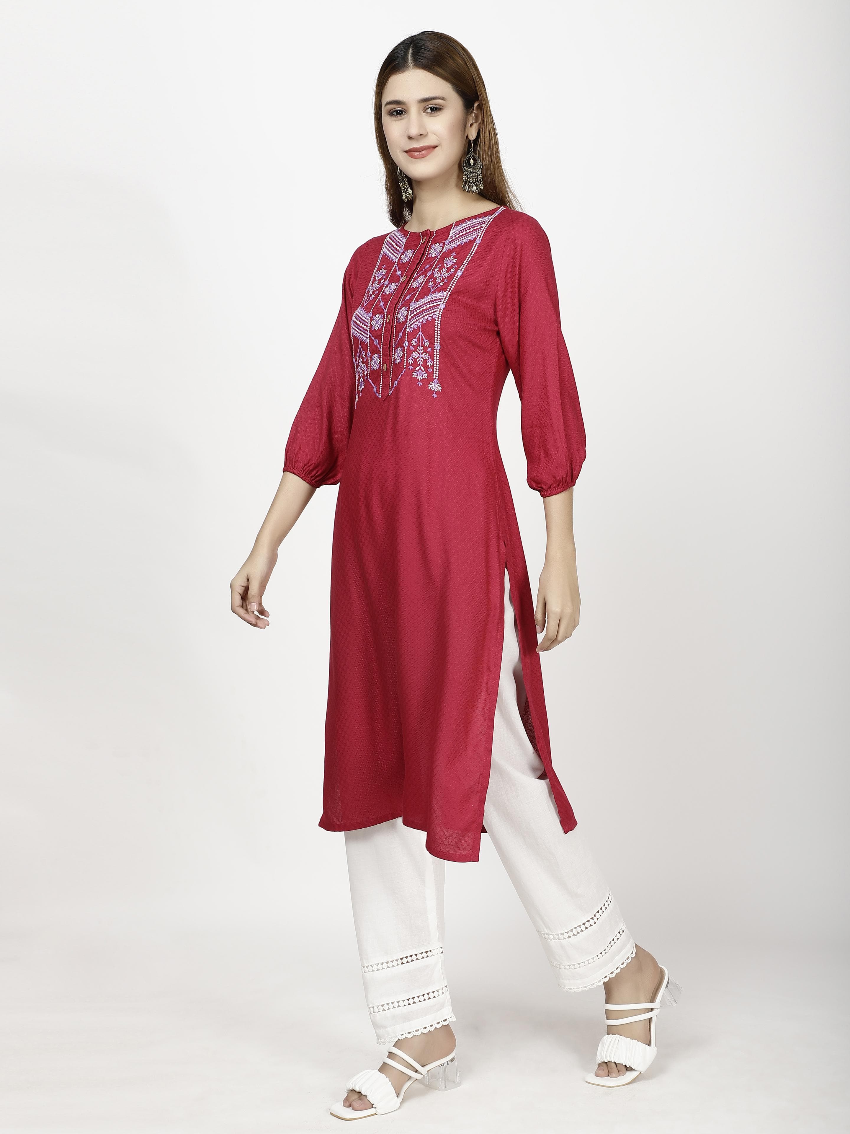 Front Placket Kurtas & Suits