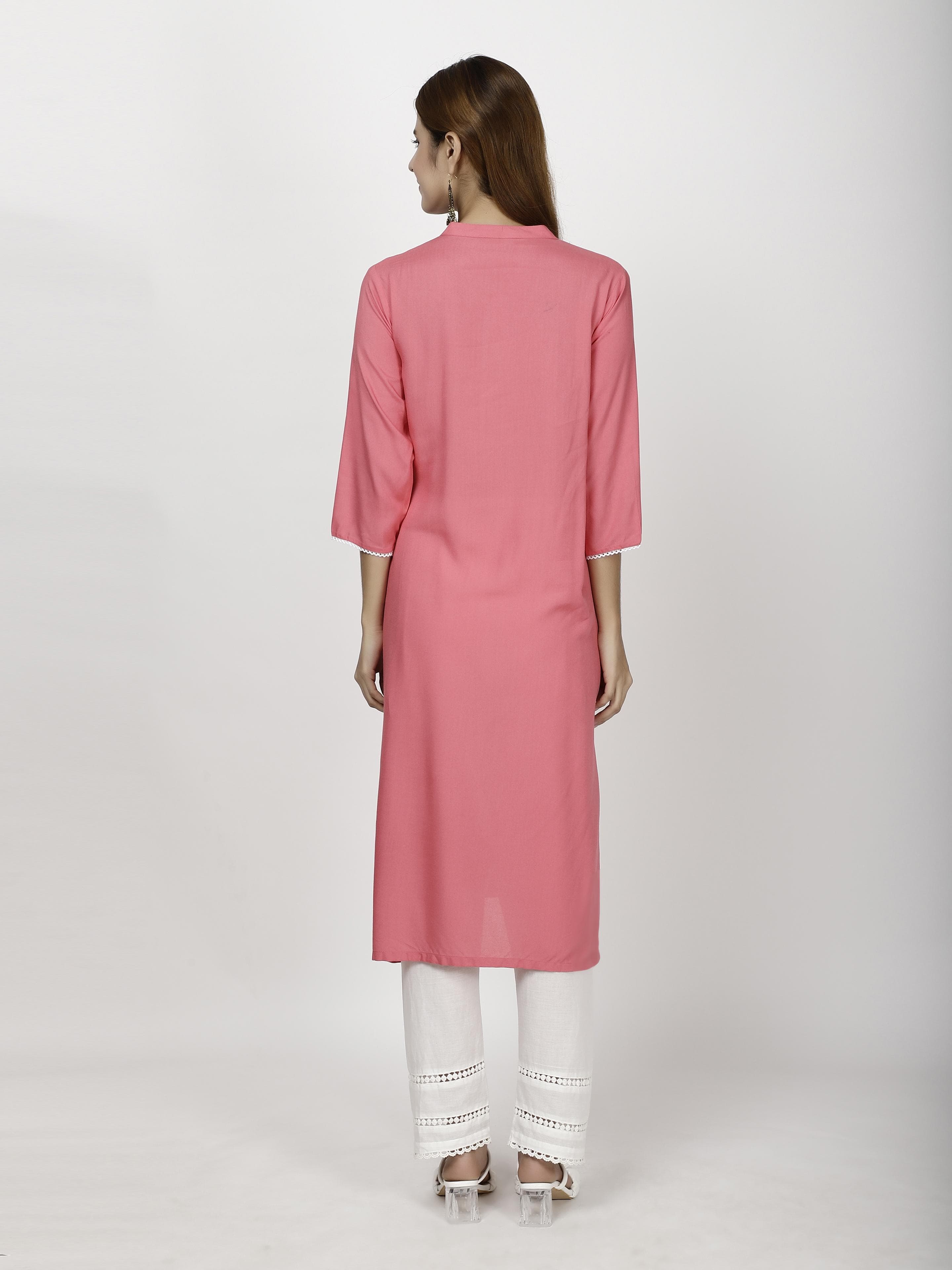 Embroidered Kurtas & Suits