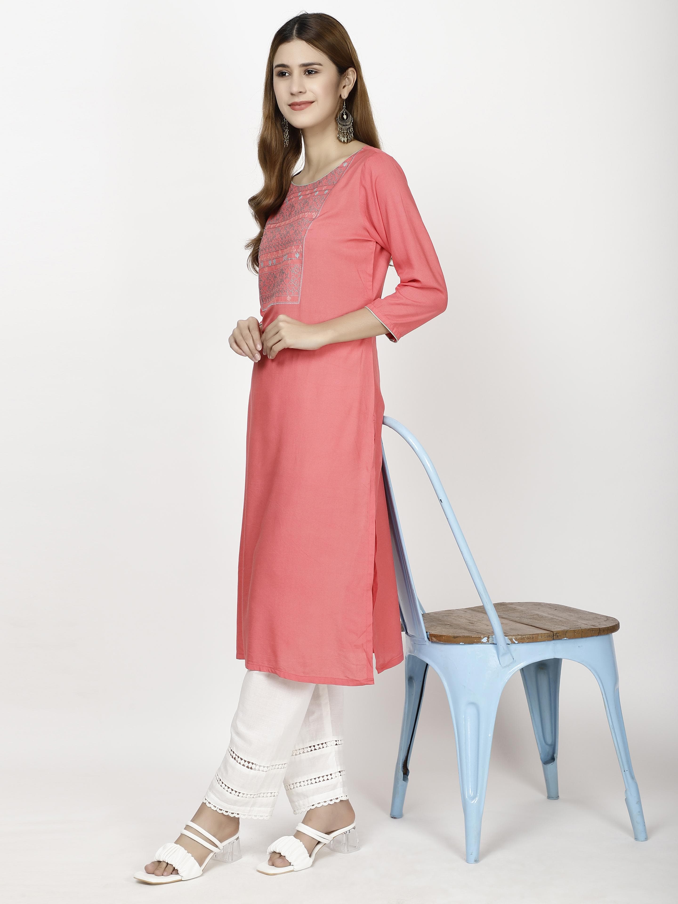 Round neck Kurtas & Suits