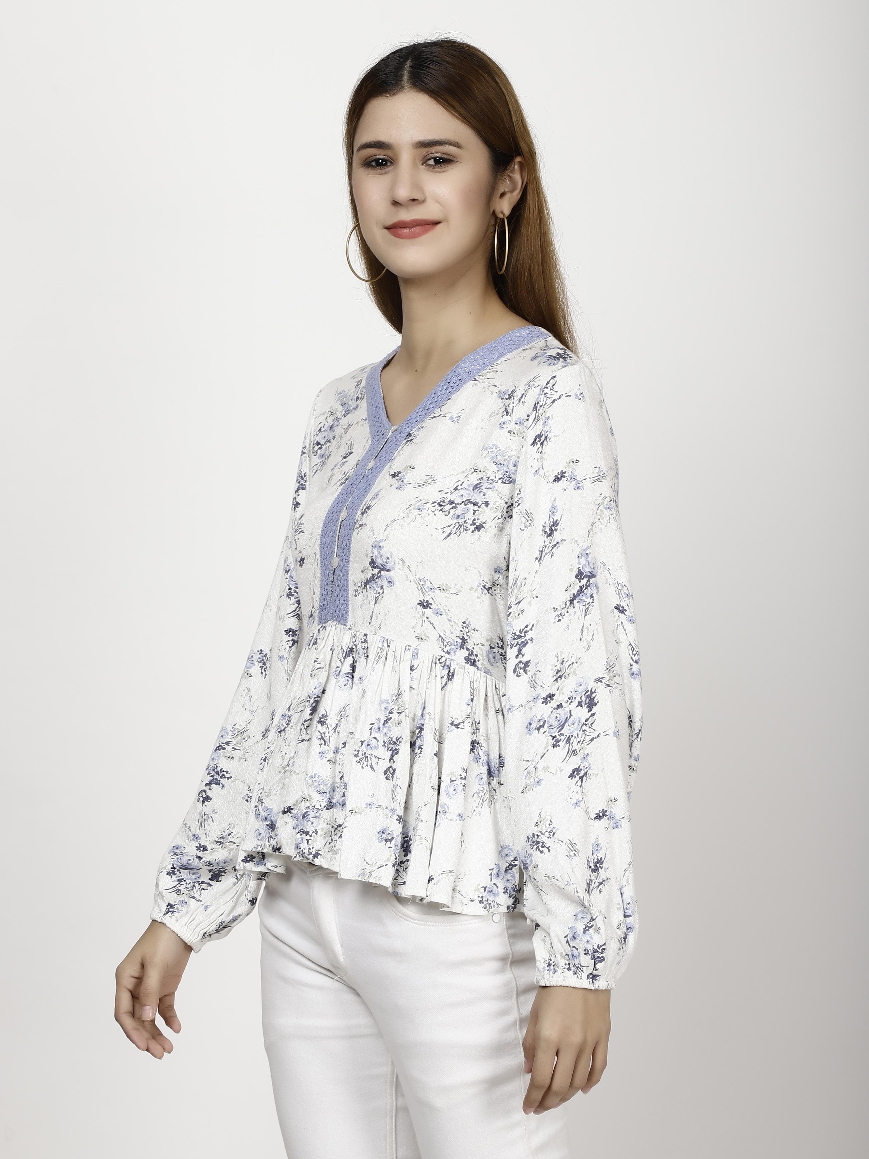 Flared Womens Tops