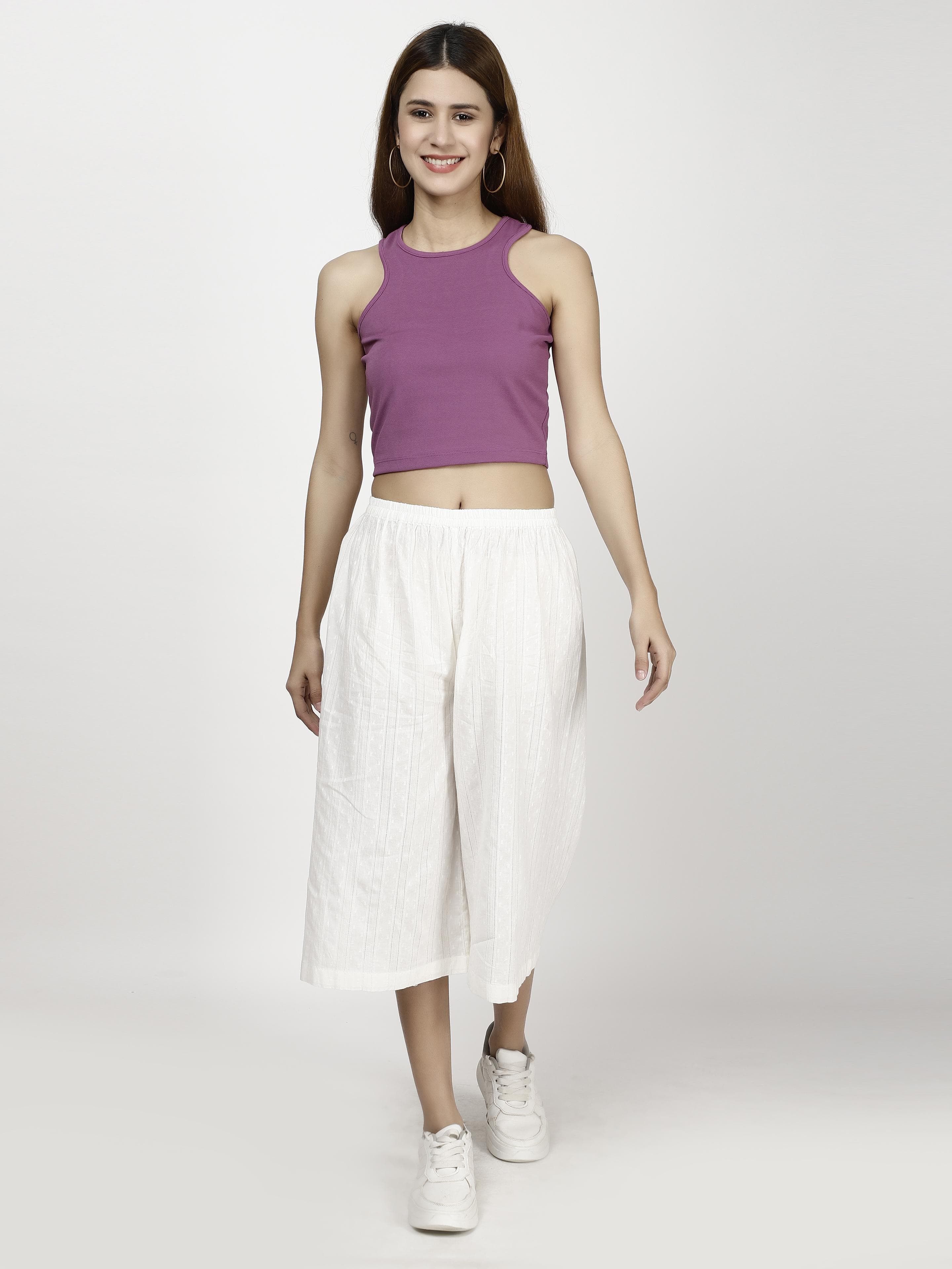Cotton Trousers & Capris
