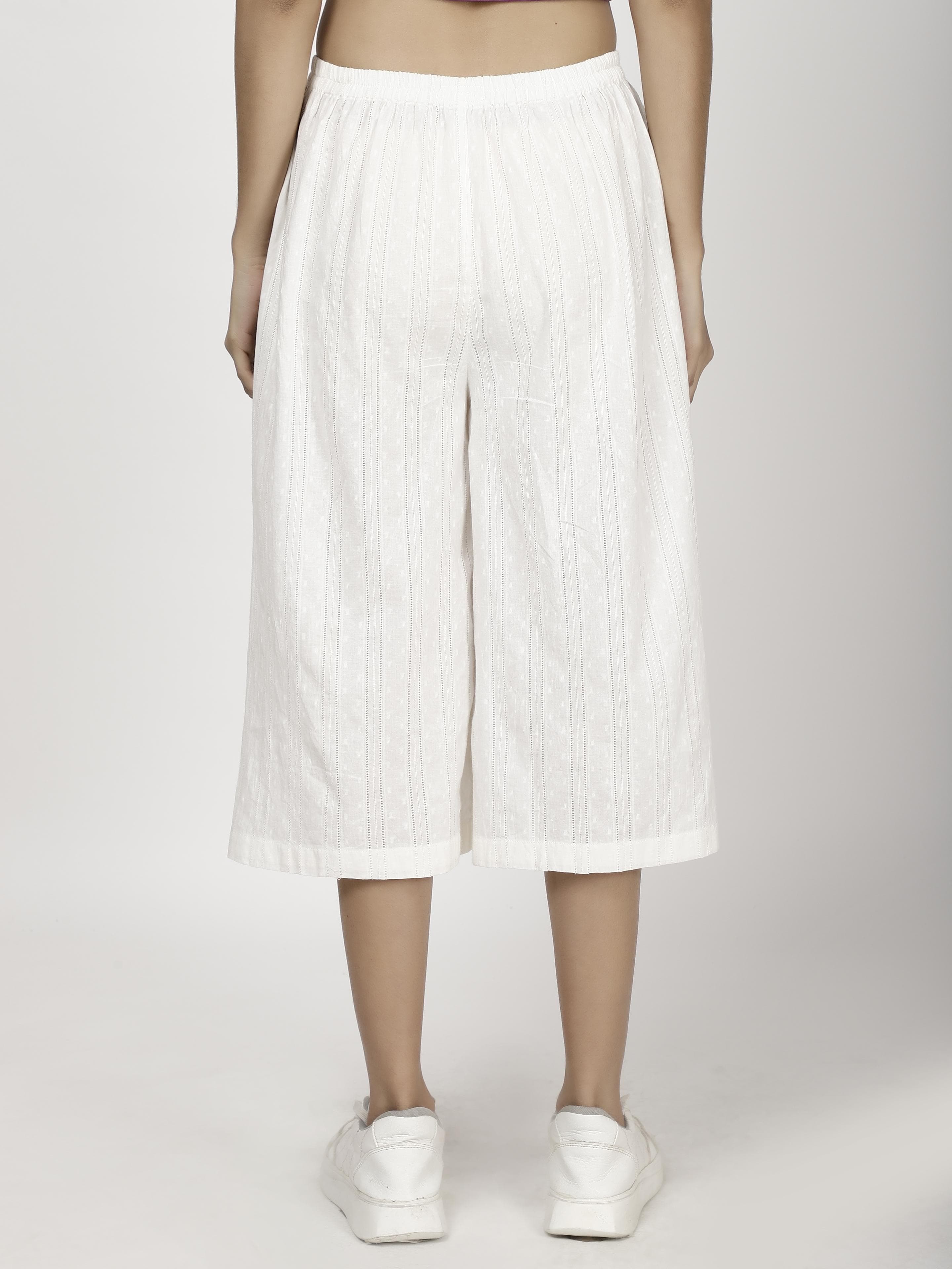 Cotton Trousers & Capris