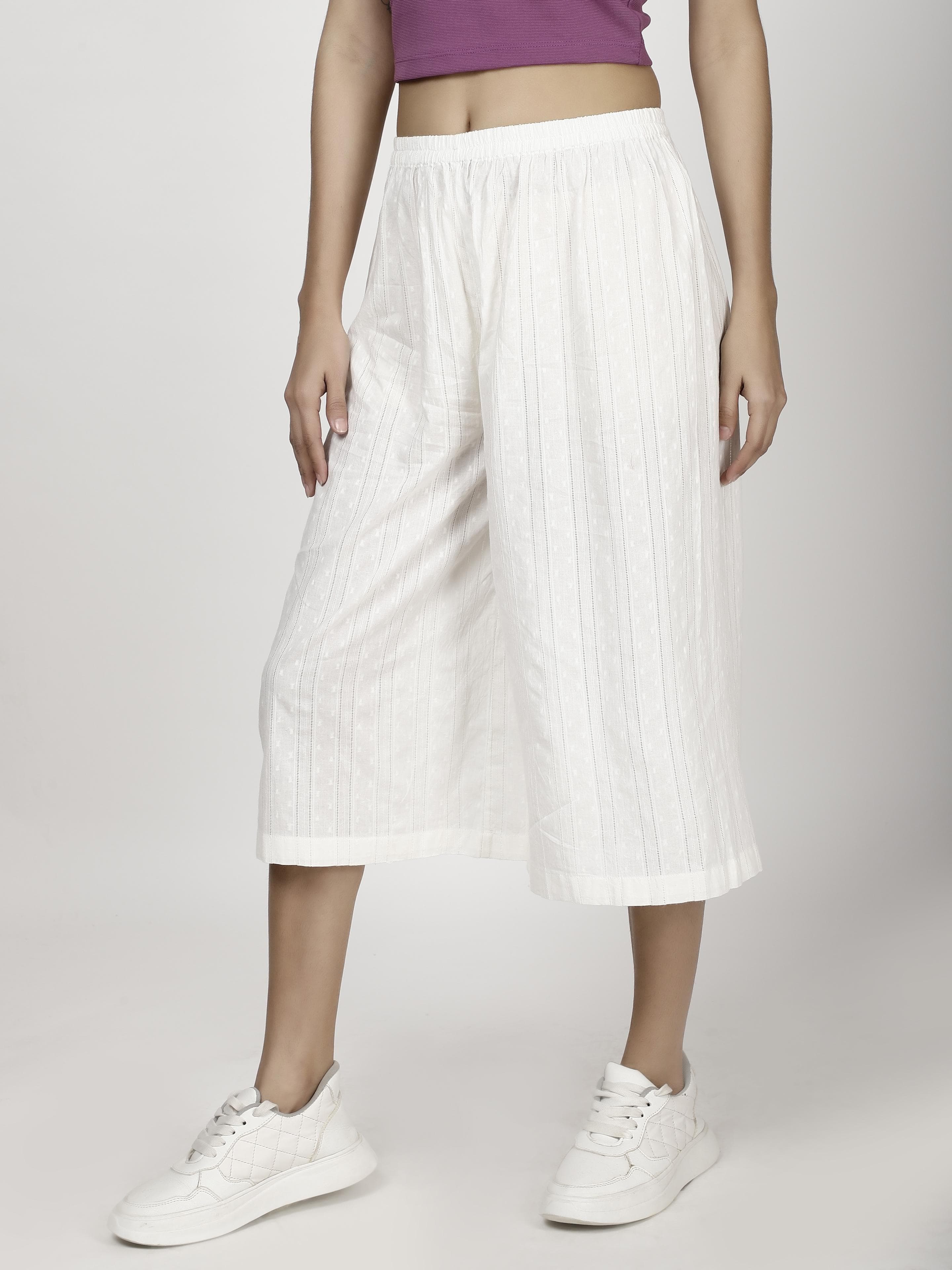 Cotton Trousers & Capris