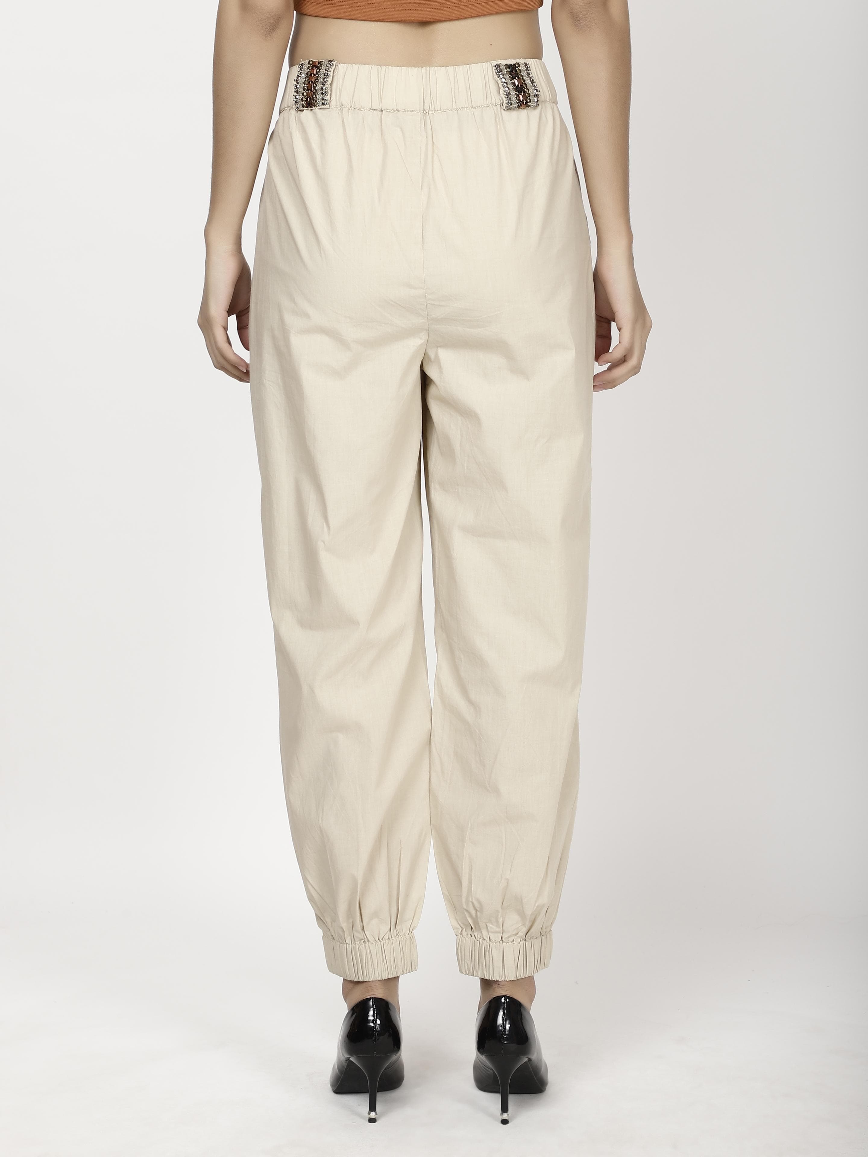 Cotton Trousers & Capris