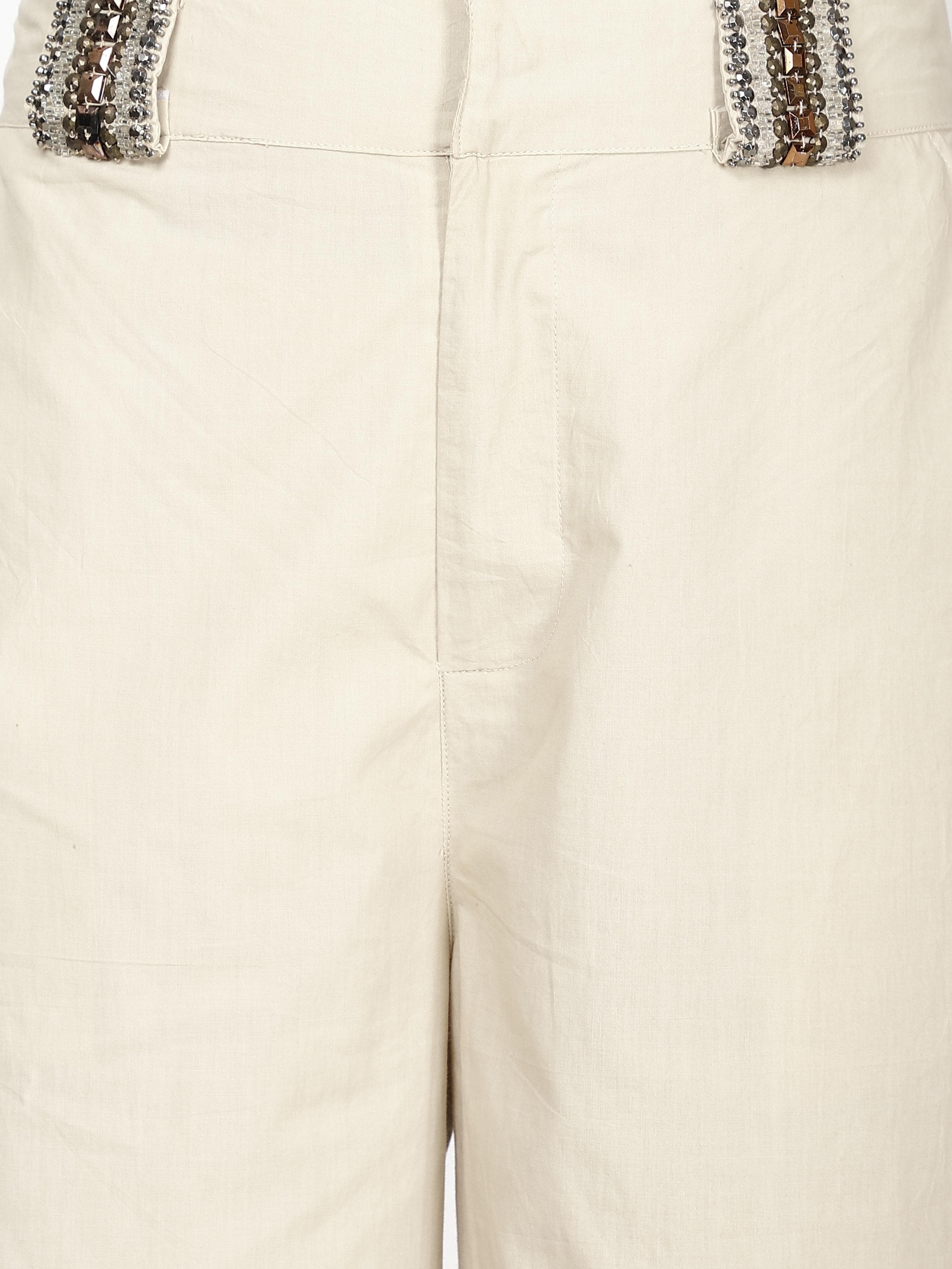 Cotton Trousers & Capris