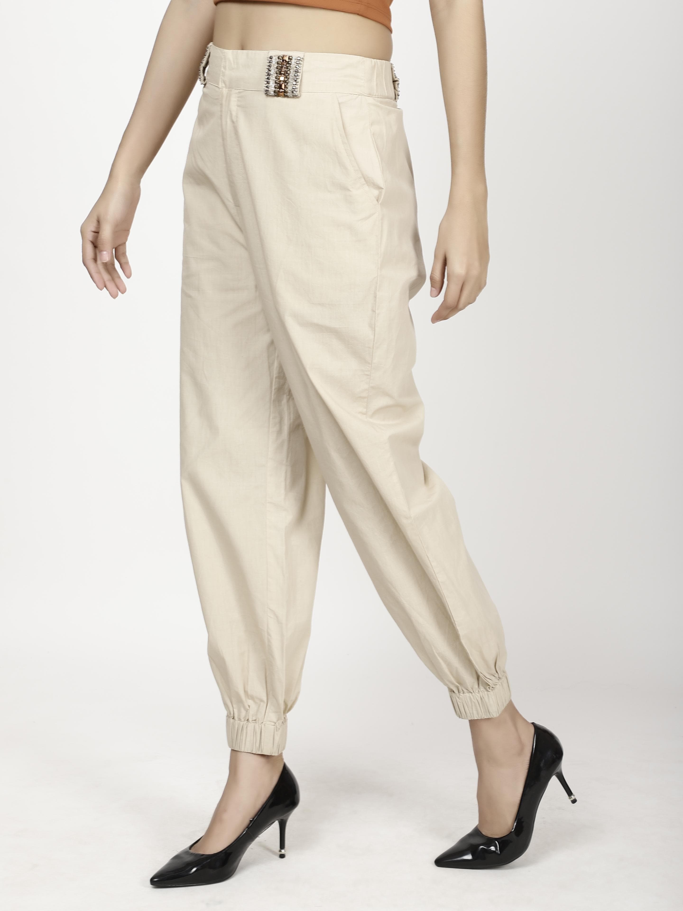 Cotton Trousers & Capris