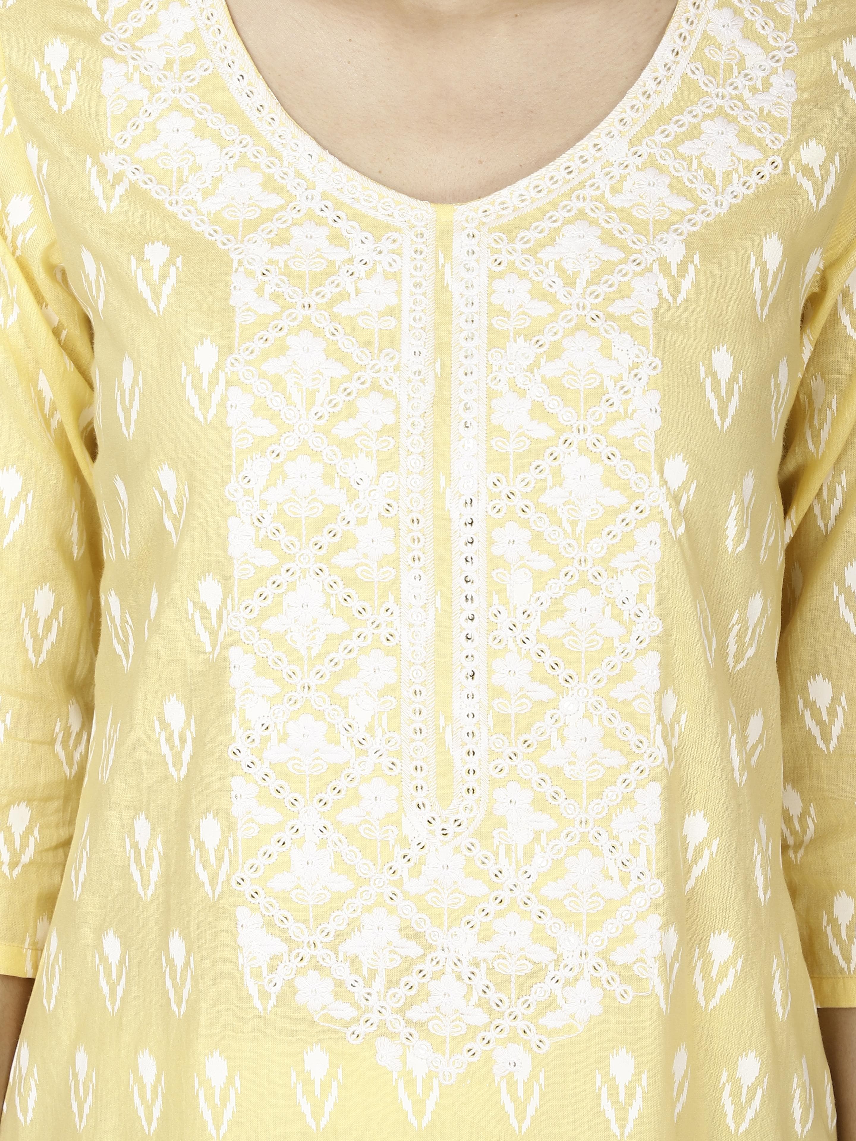 Sequen embroidered Kurta