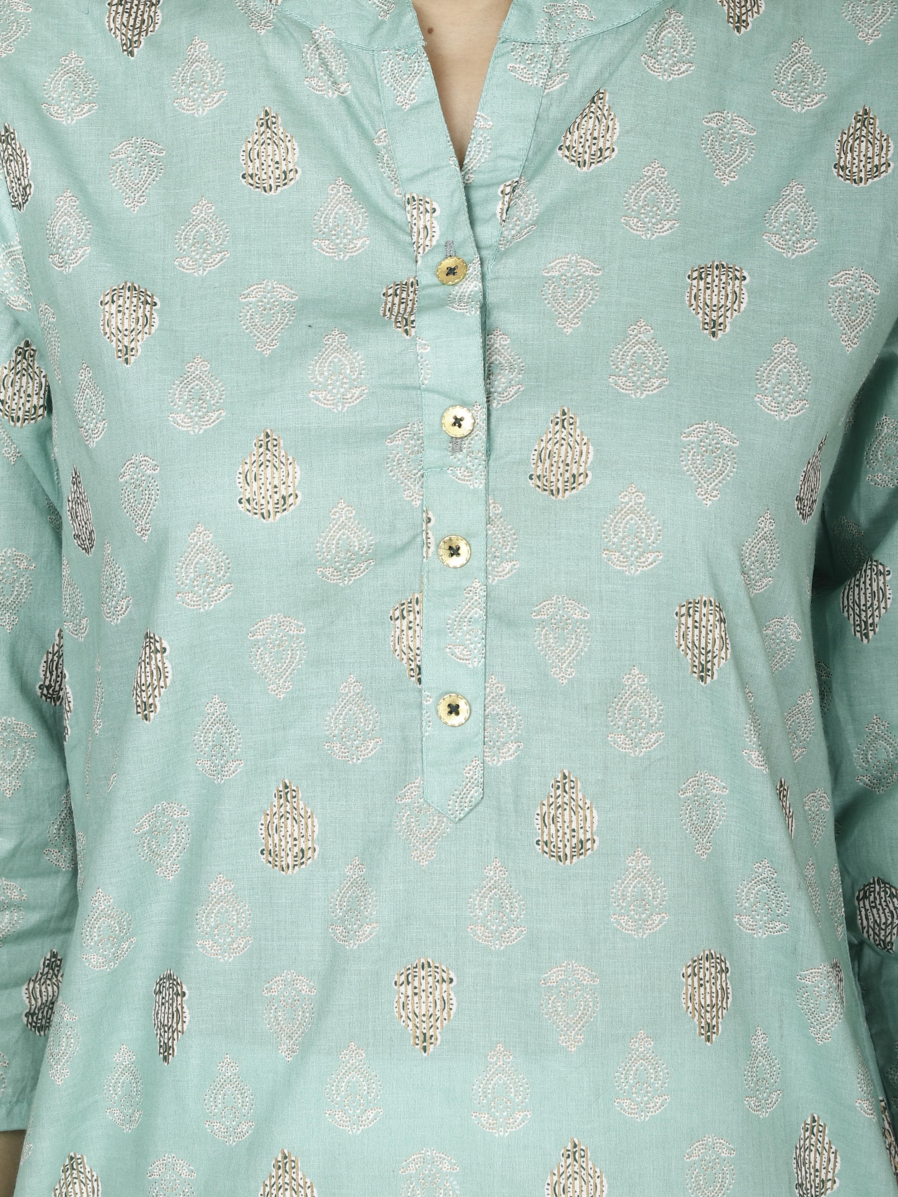 Front placket Kurta