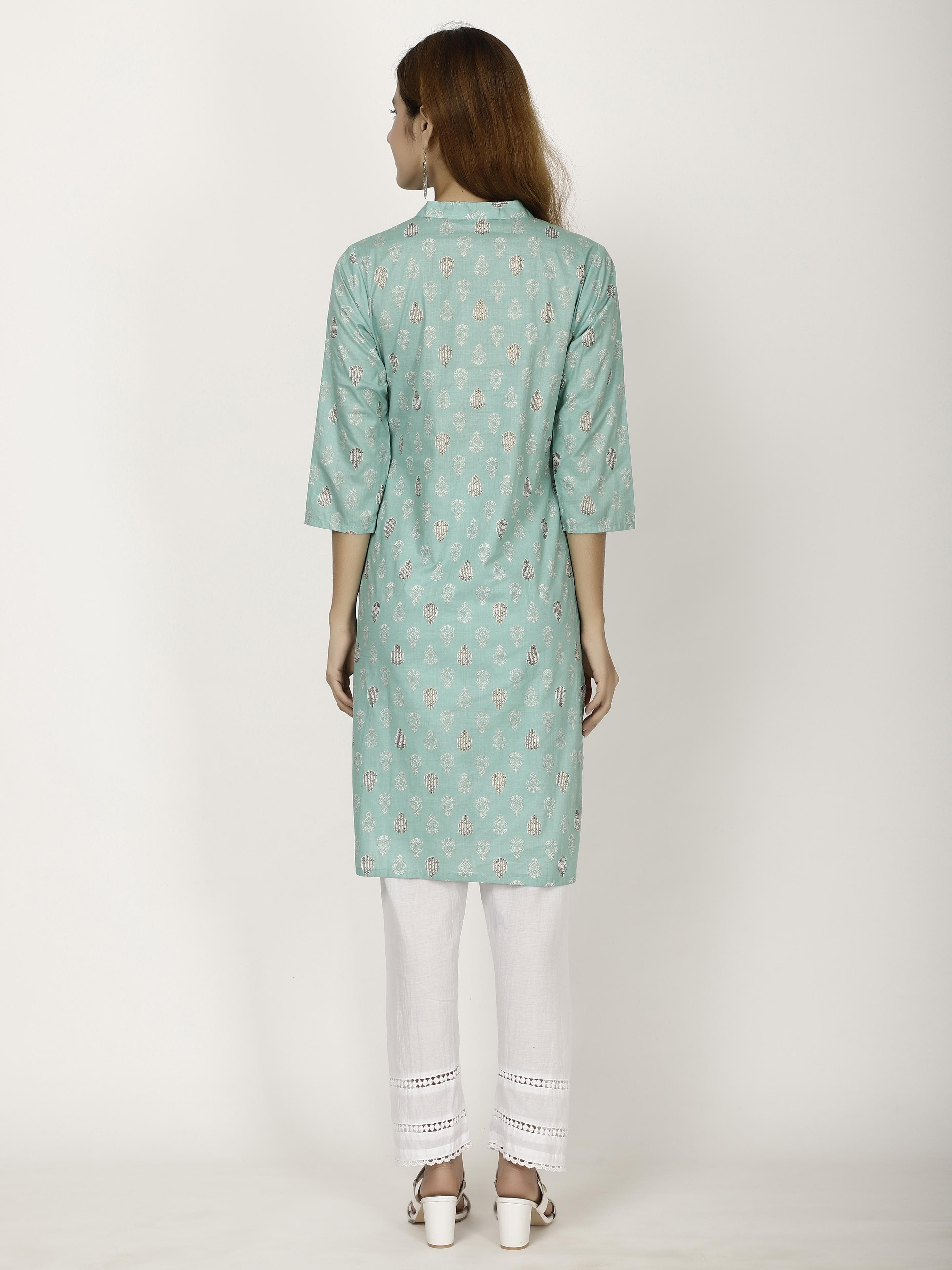 Front placket Kurta