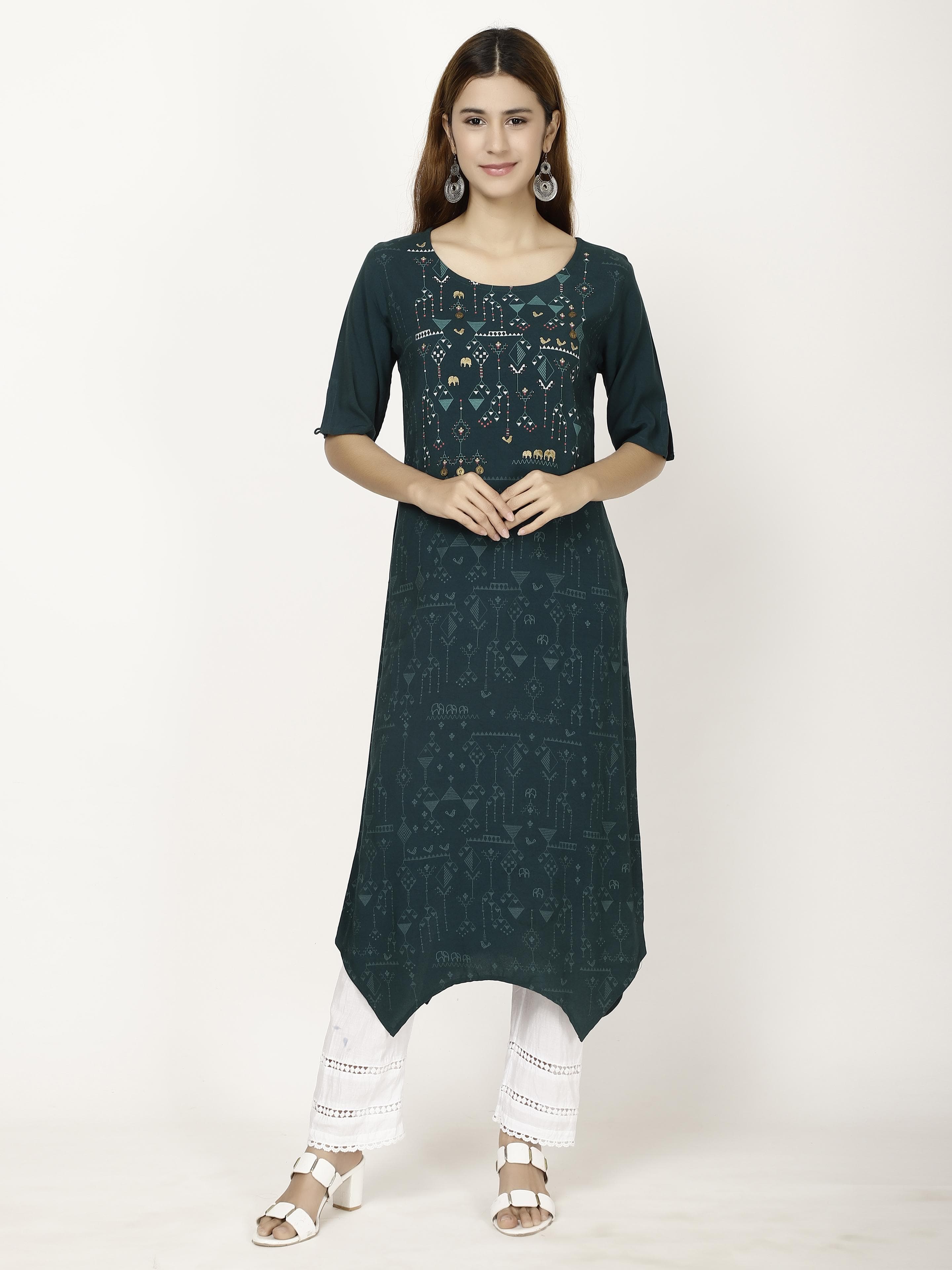 Elbow sleeve Kurta