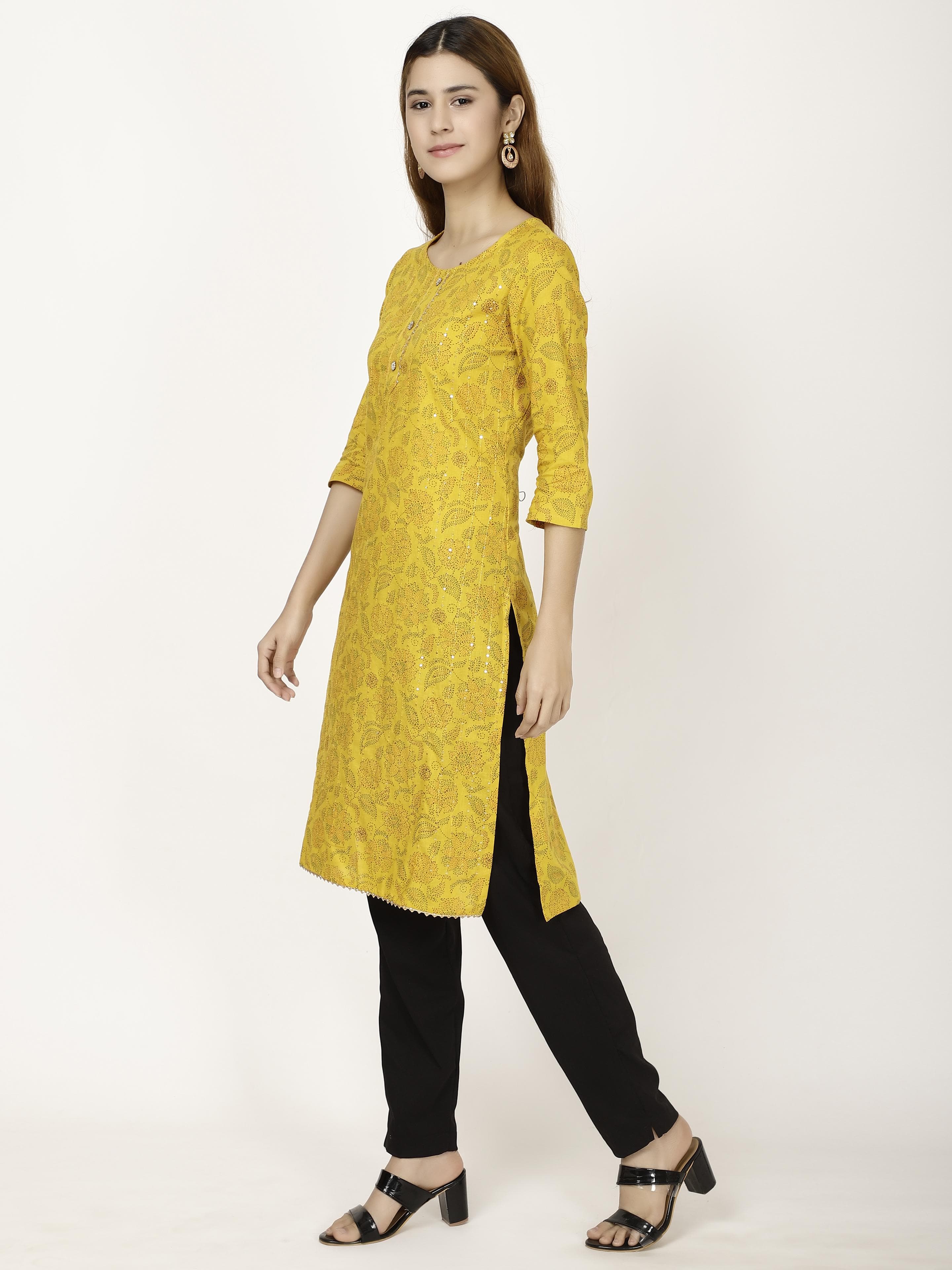 Straight fit kurta