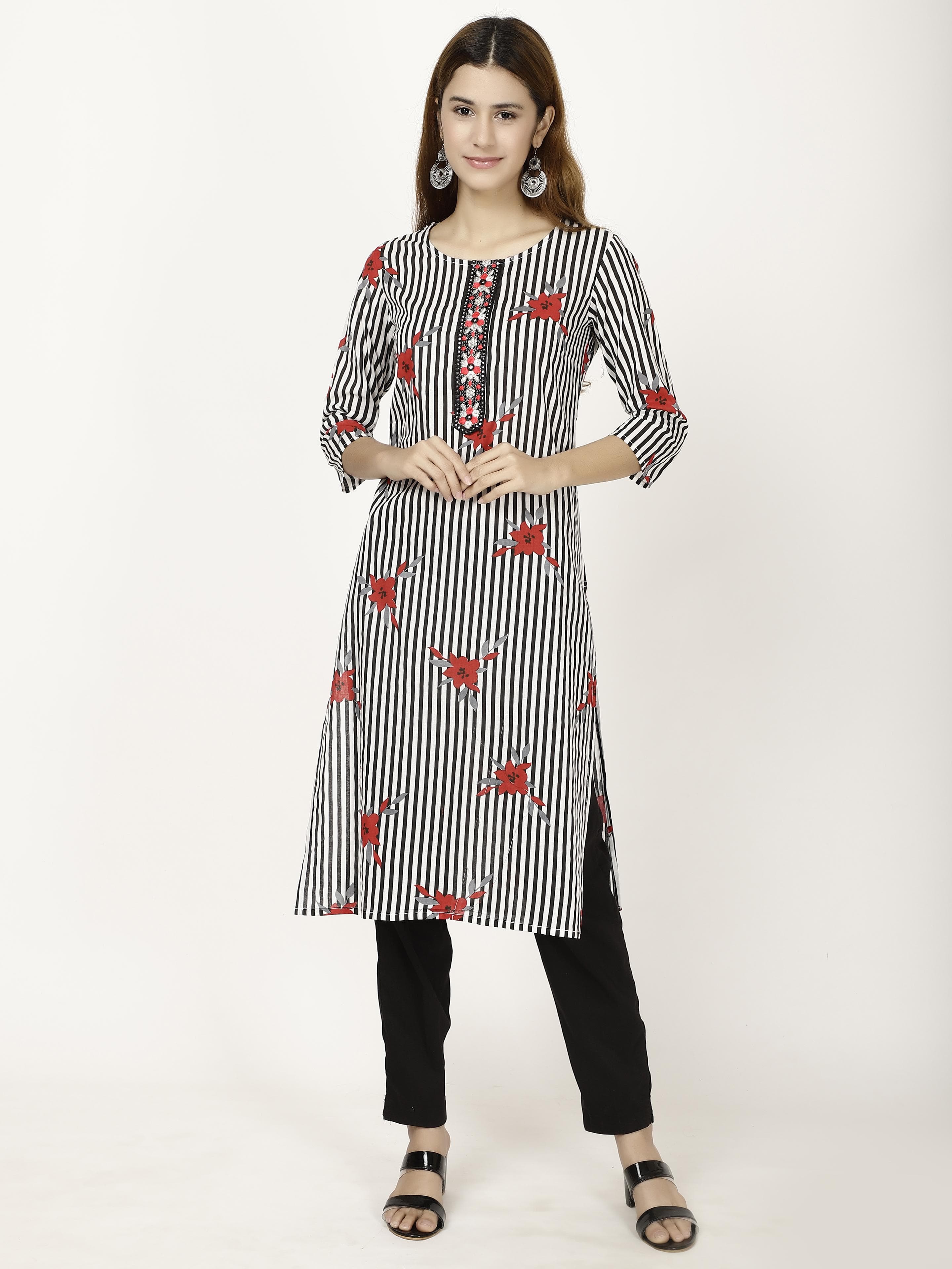 Striped kurta