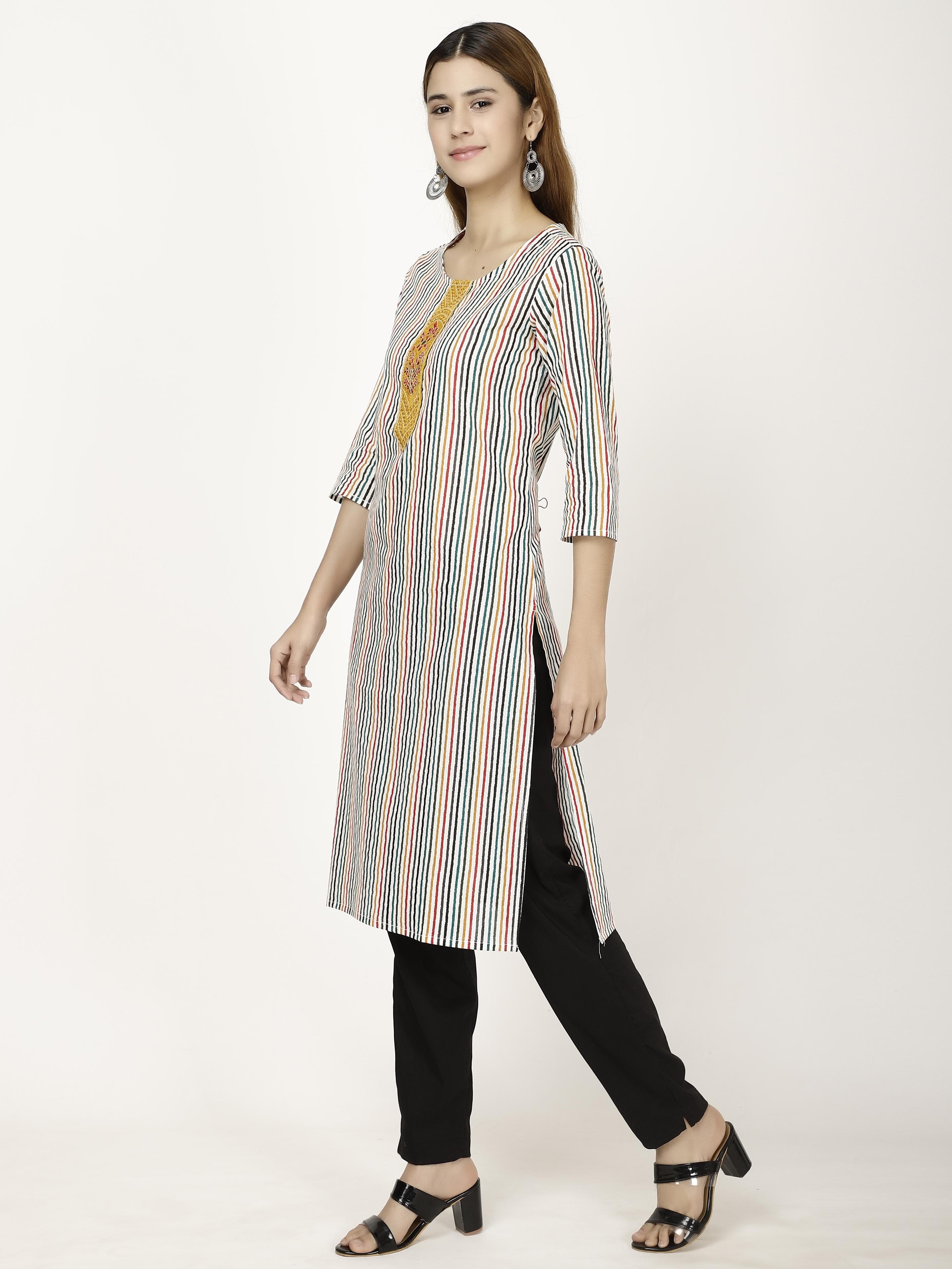 Striped kurta