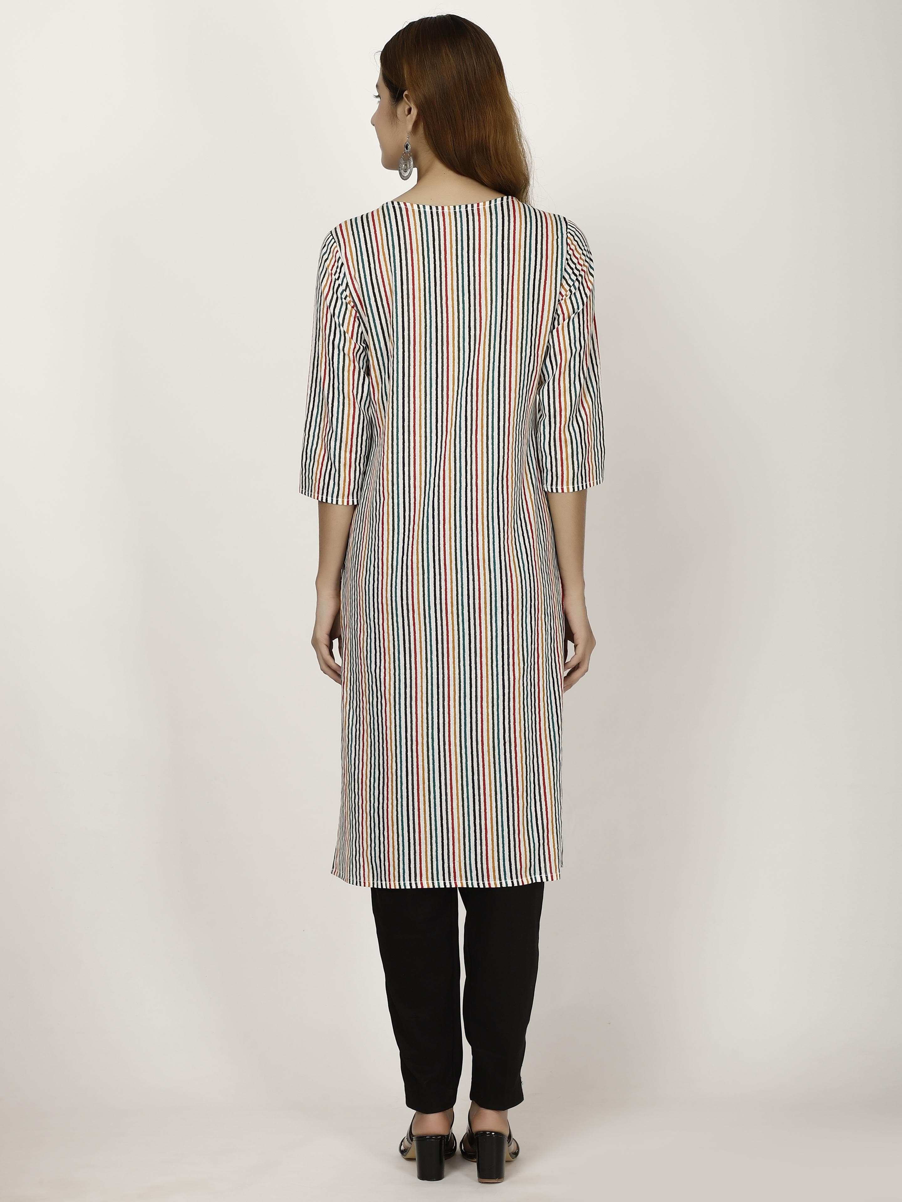Striped kurta