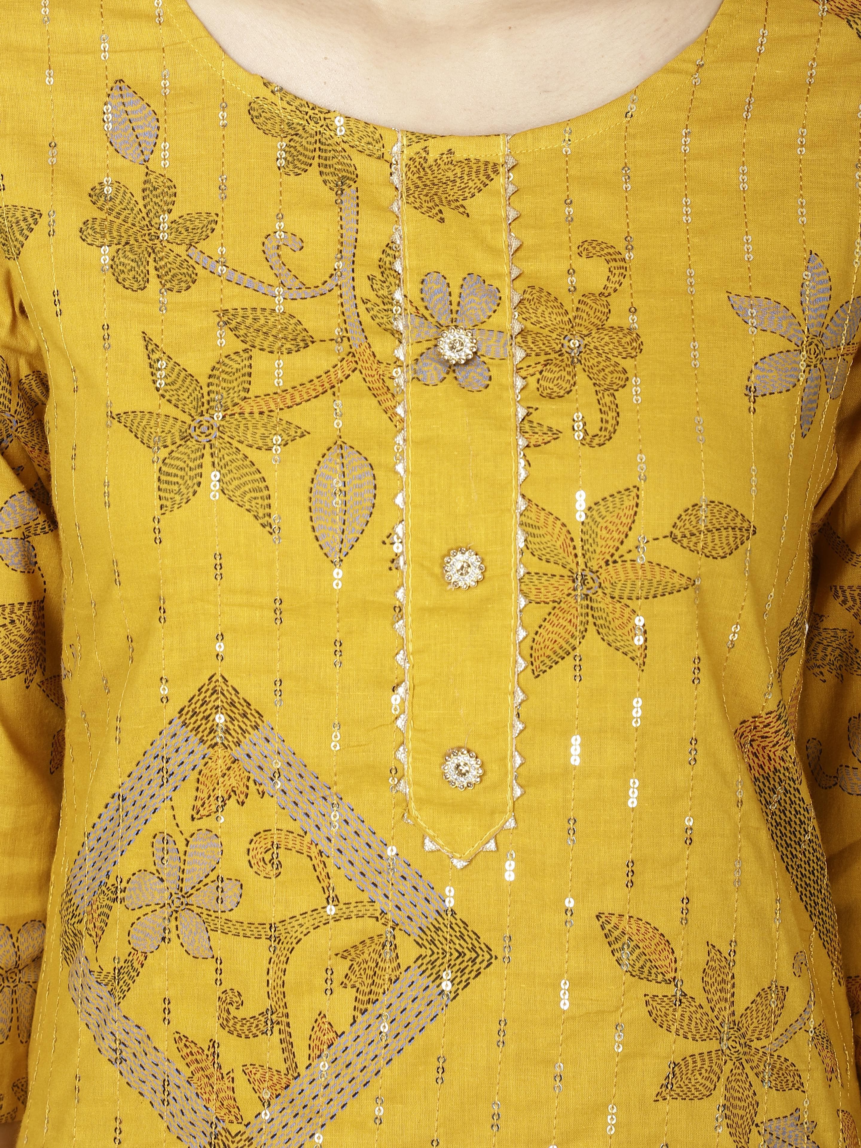 Sequen embroidered Kurta