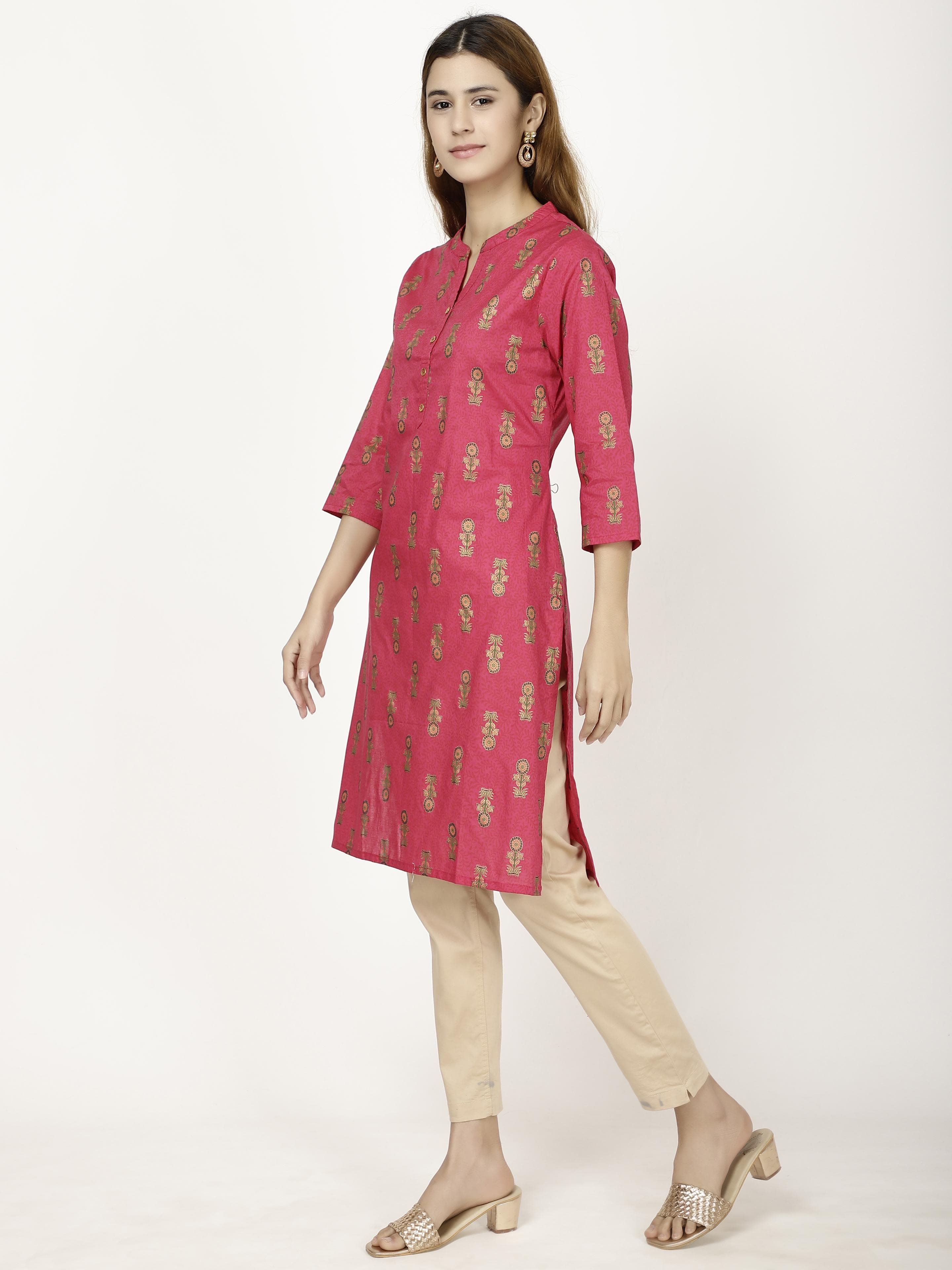 Straight fit kurta