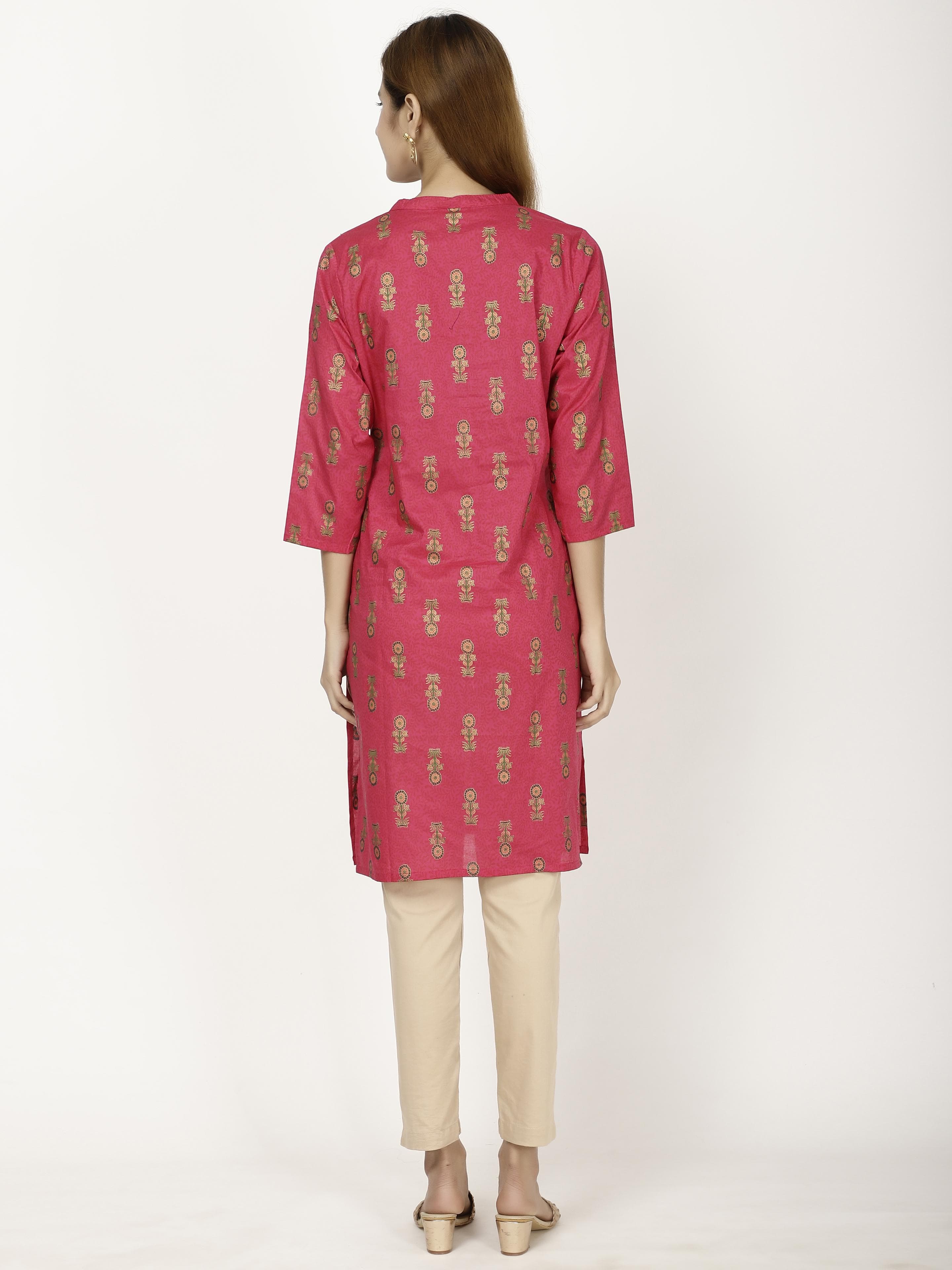Straight fit kurta