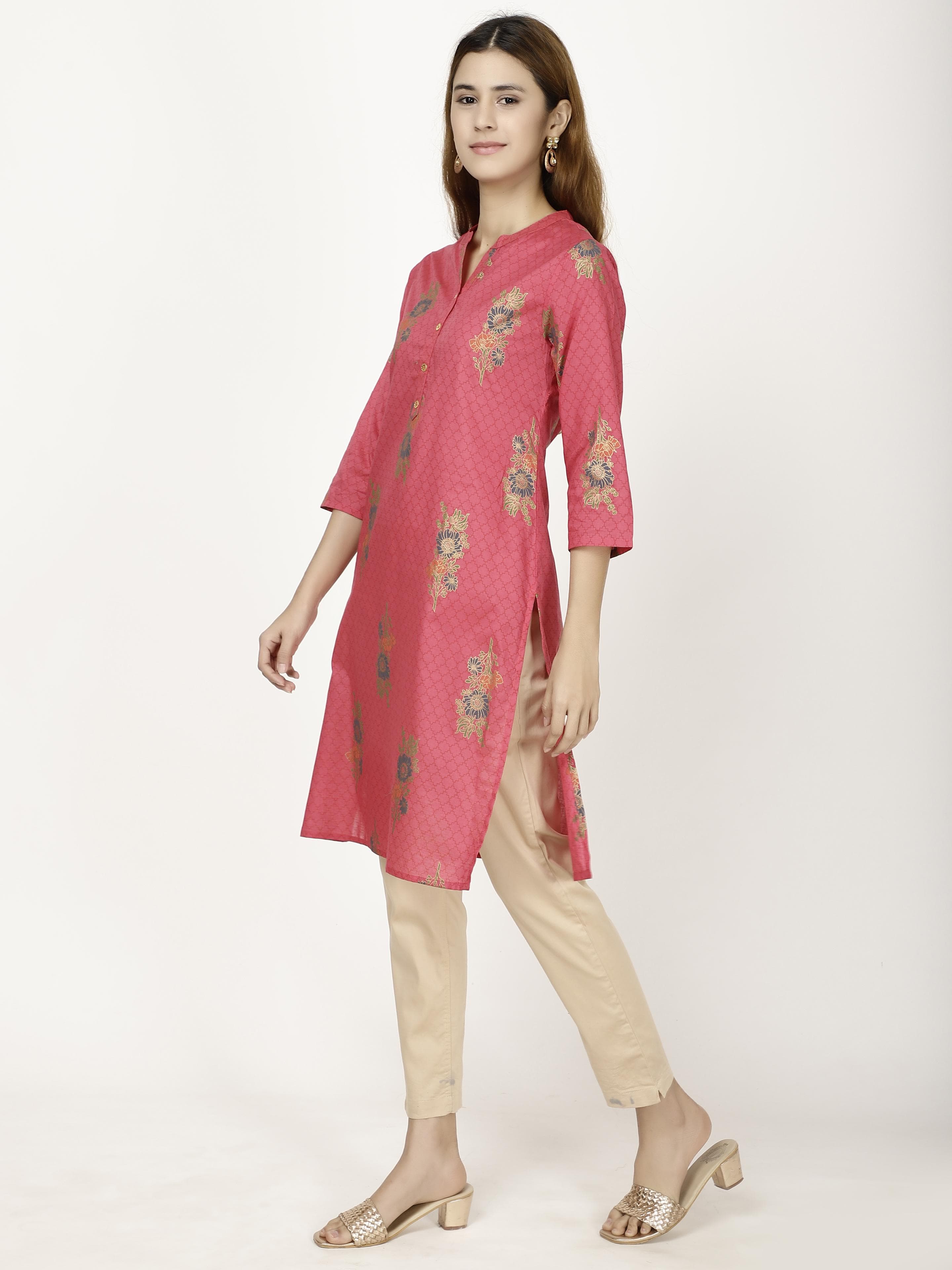 Straight fit kurta