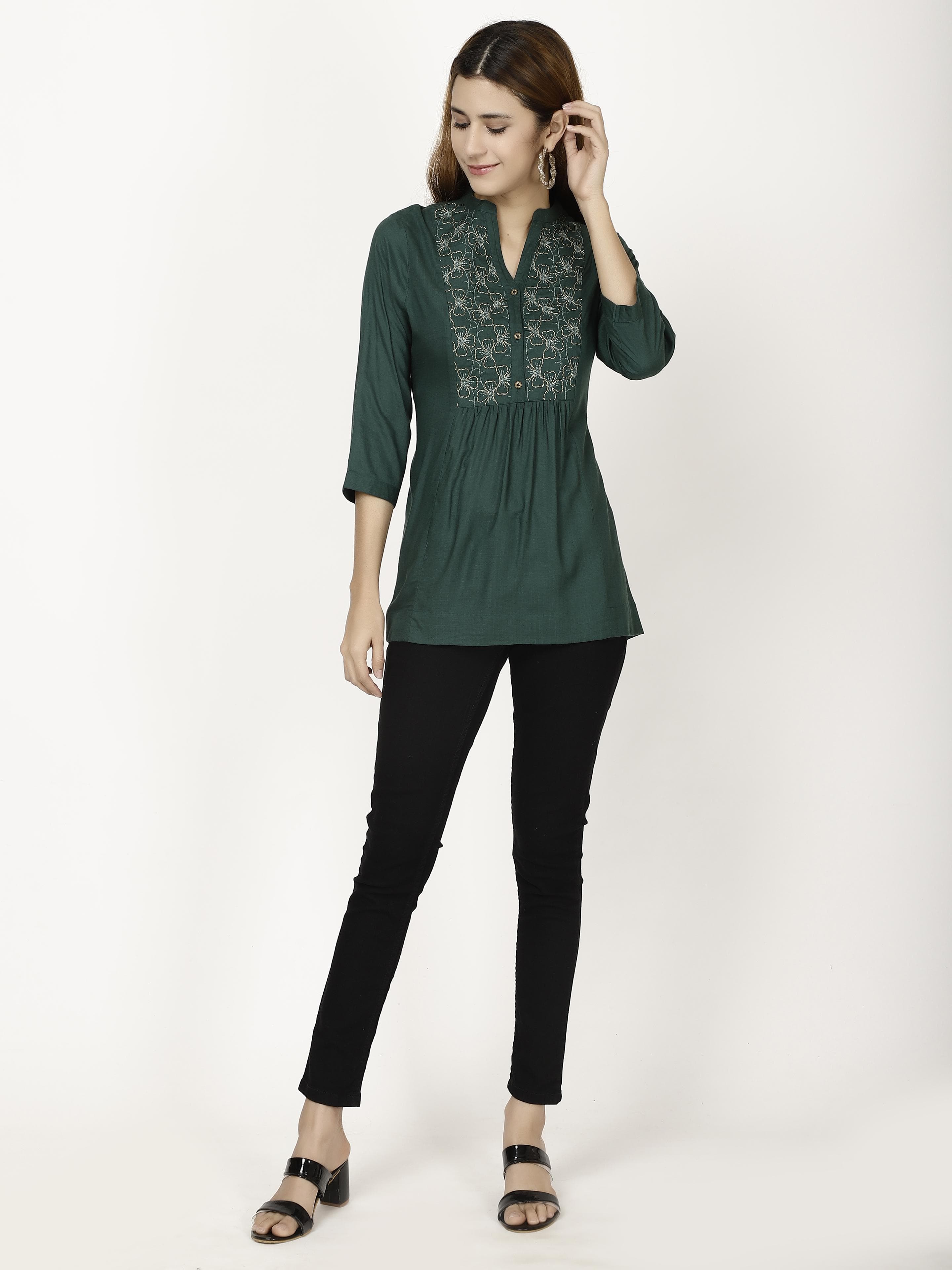 Short Flared Kurta