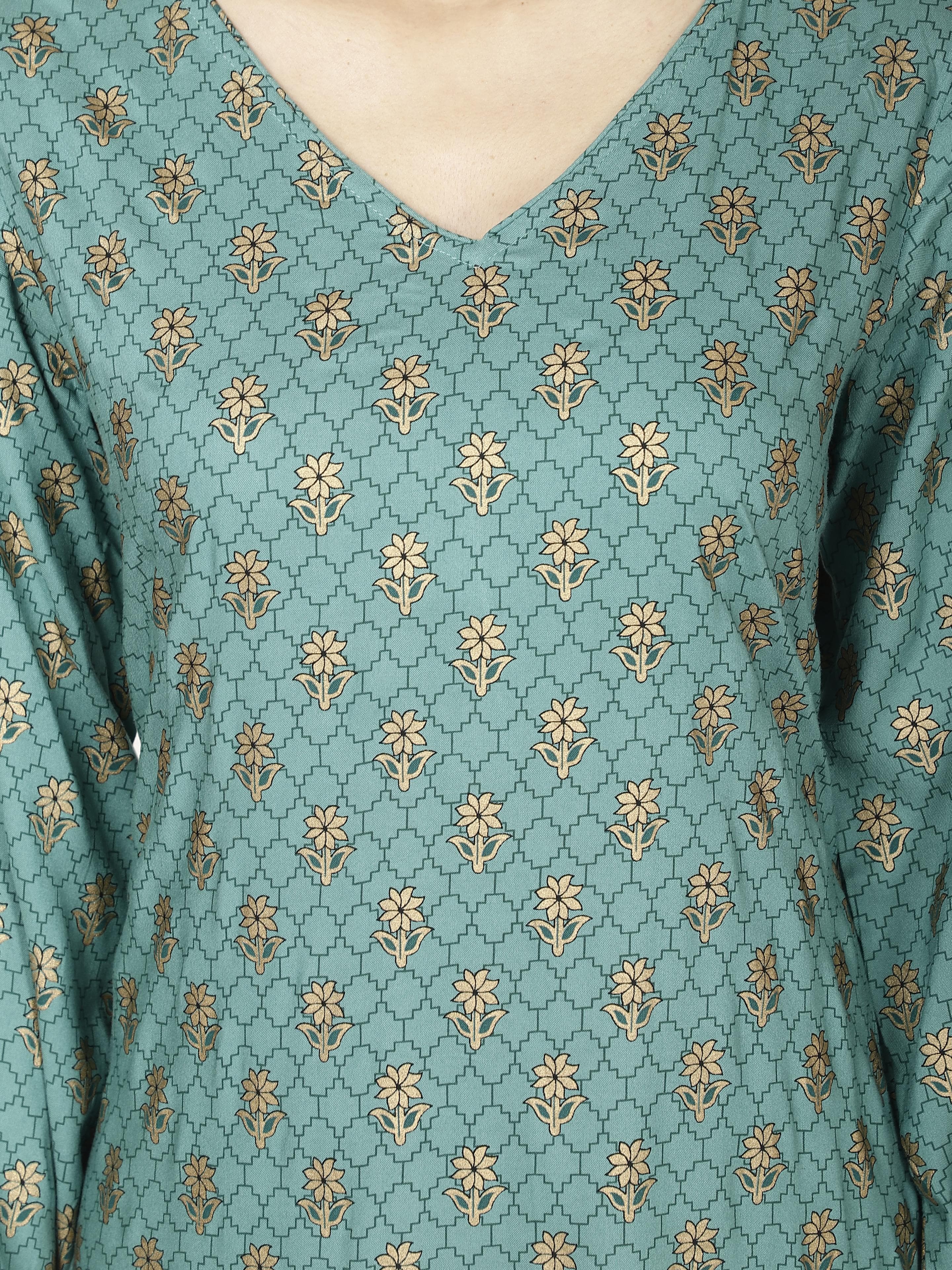 Bottom Flared kurta